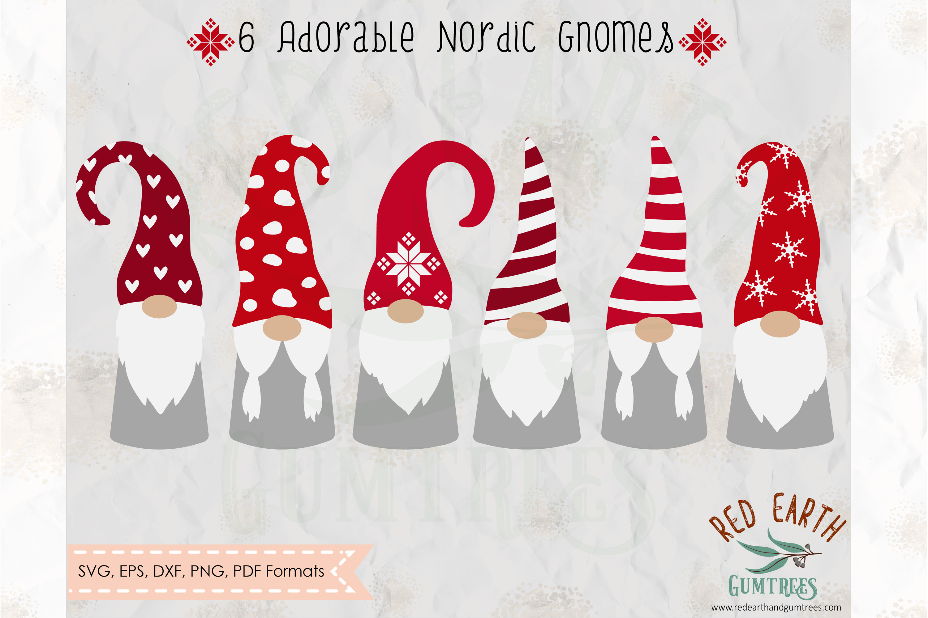 Download Nordic gnomes bundle,Christmas gnome in SVG,PNG,DXF,PDF,EPS