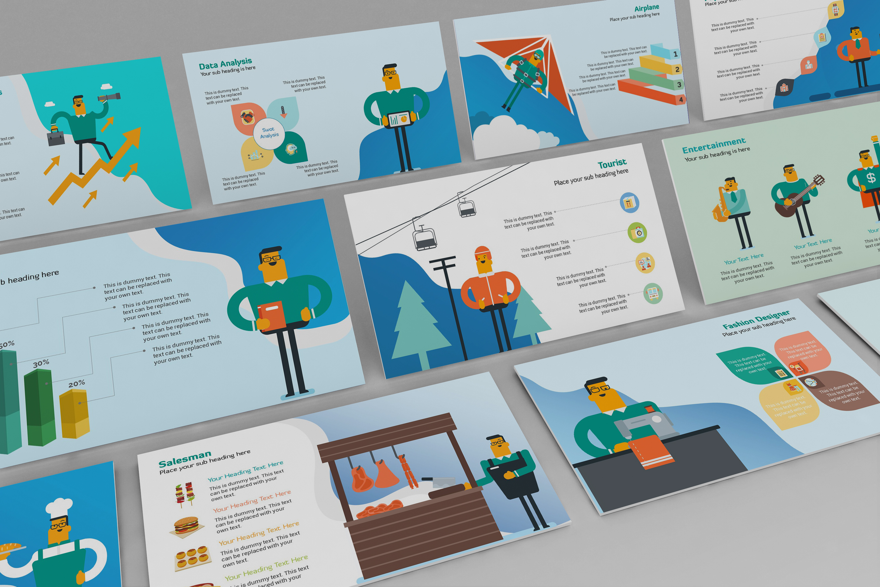 powerpoint infographic template