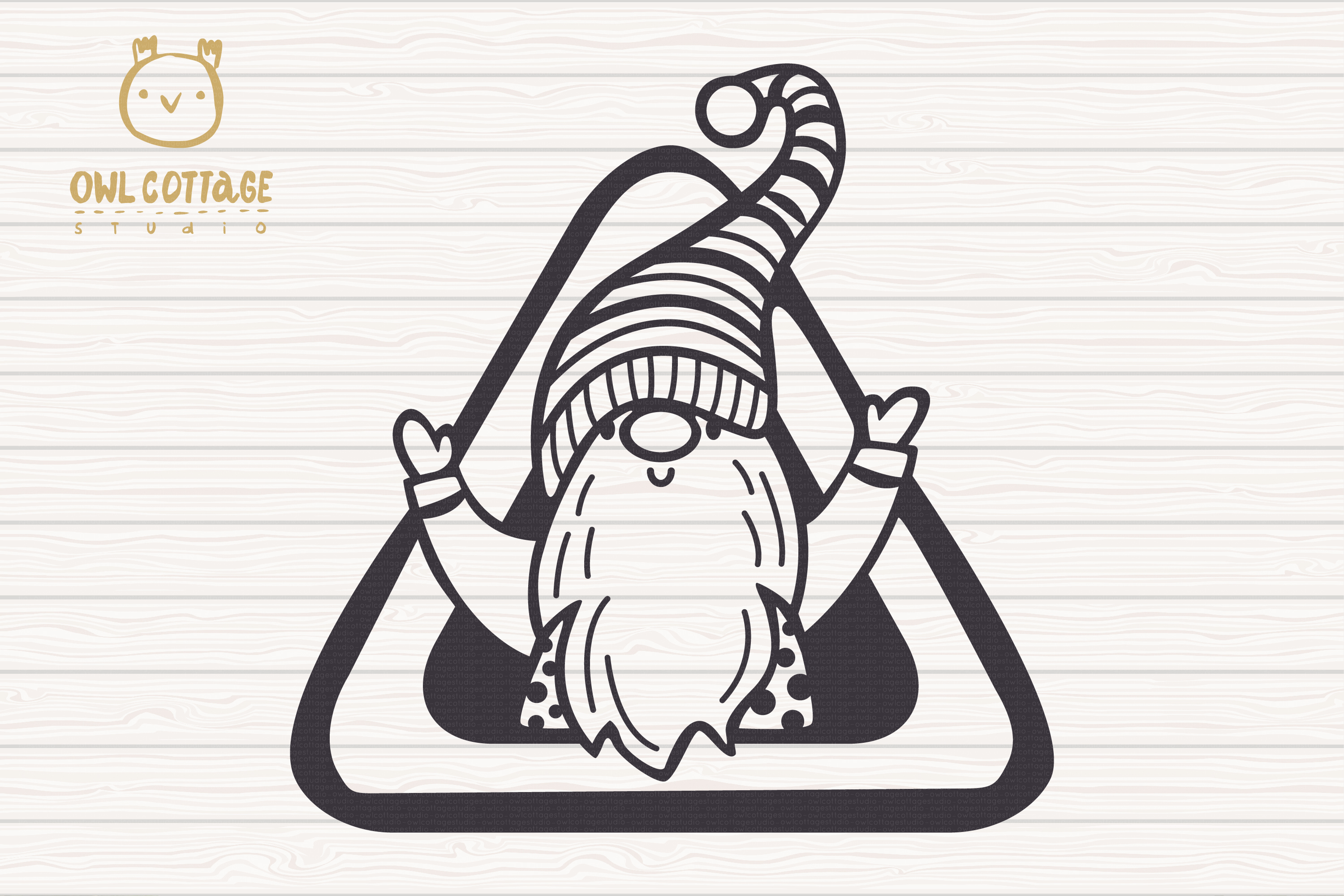 Gnome On Board Svg, Gnome Car Decal, Tomte (431940) 