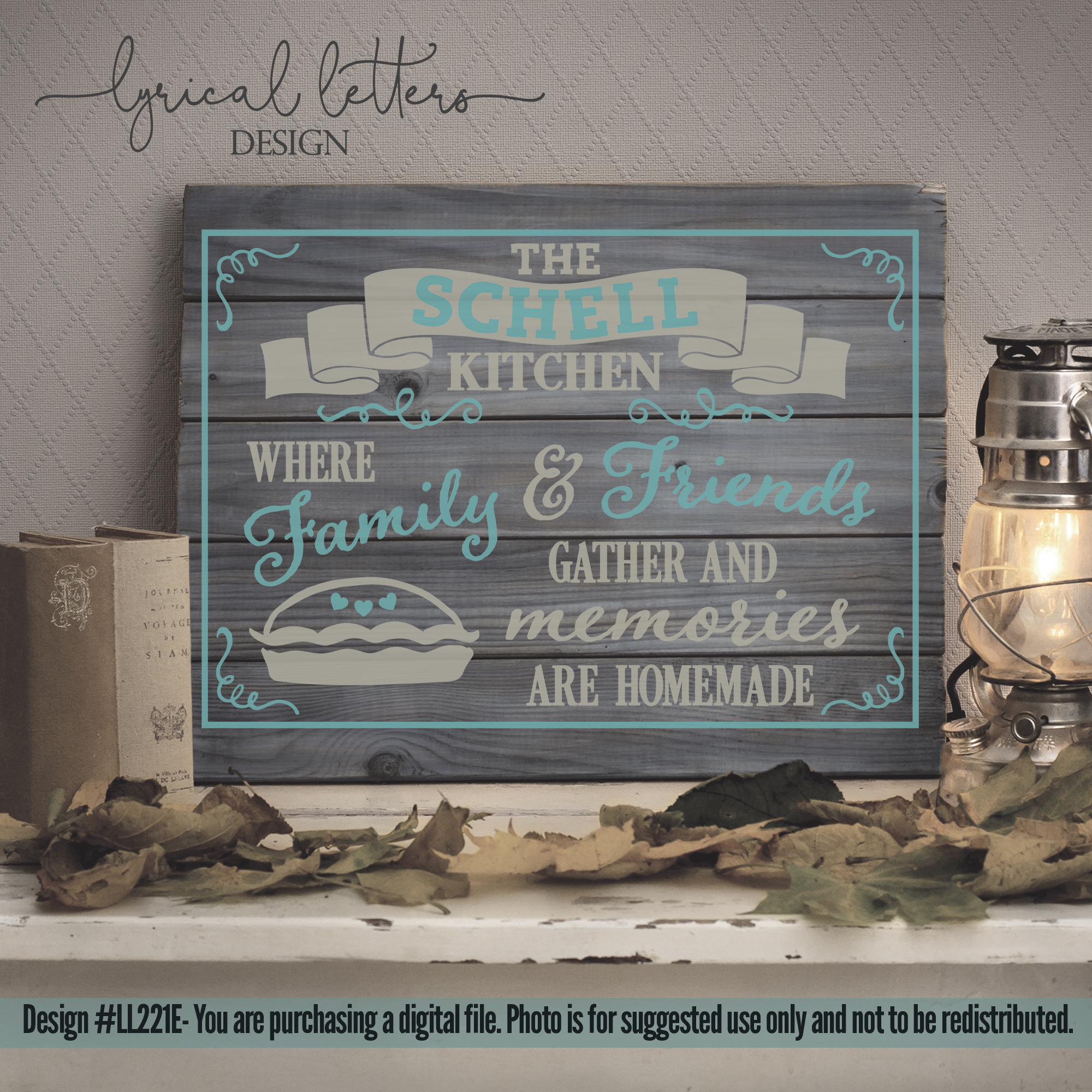 Download The Kitchen Family and Friends Gather SVG Cut File LL221D (63896) | SVGs | Design Bundles
