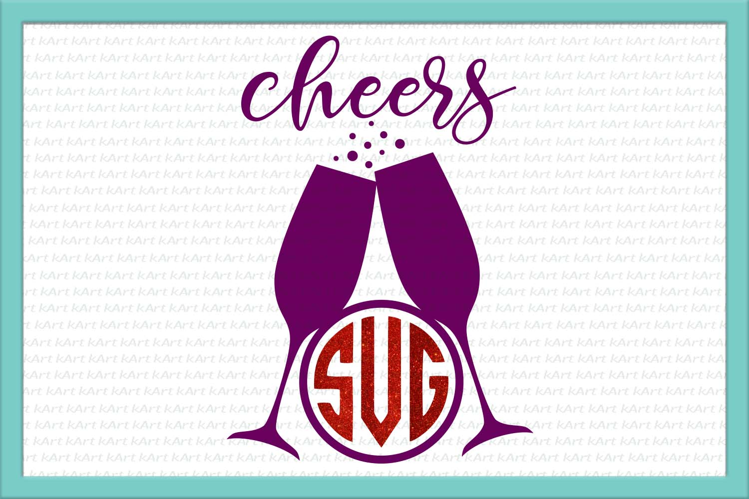 Download wine glasses monogram, wine glasses svg file, wine bottle