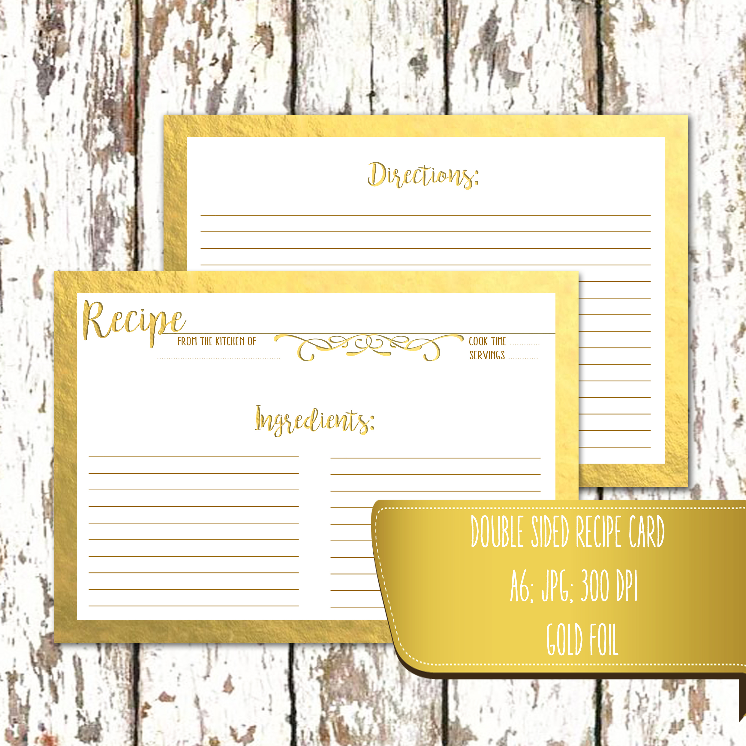 recipe-card-double-sided-a6-printable-recipe-card-gold-foil-kitchen