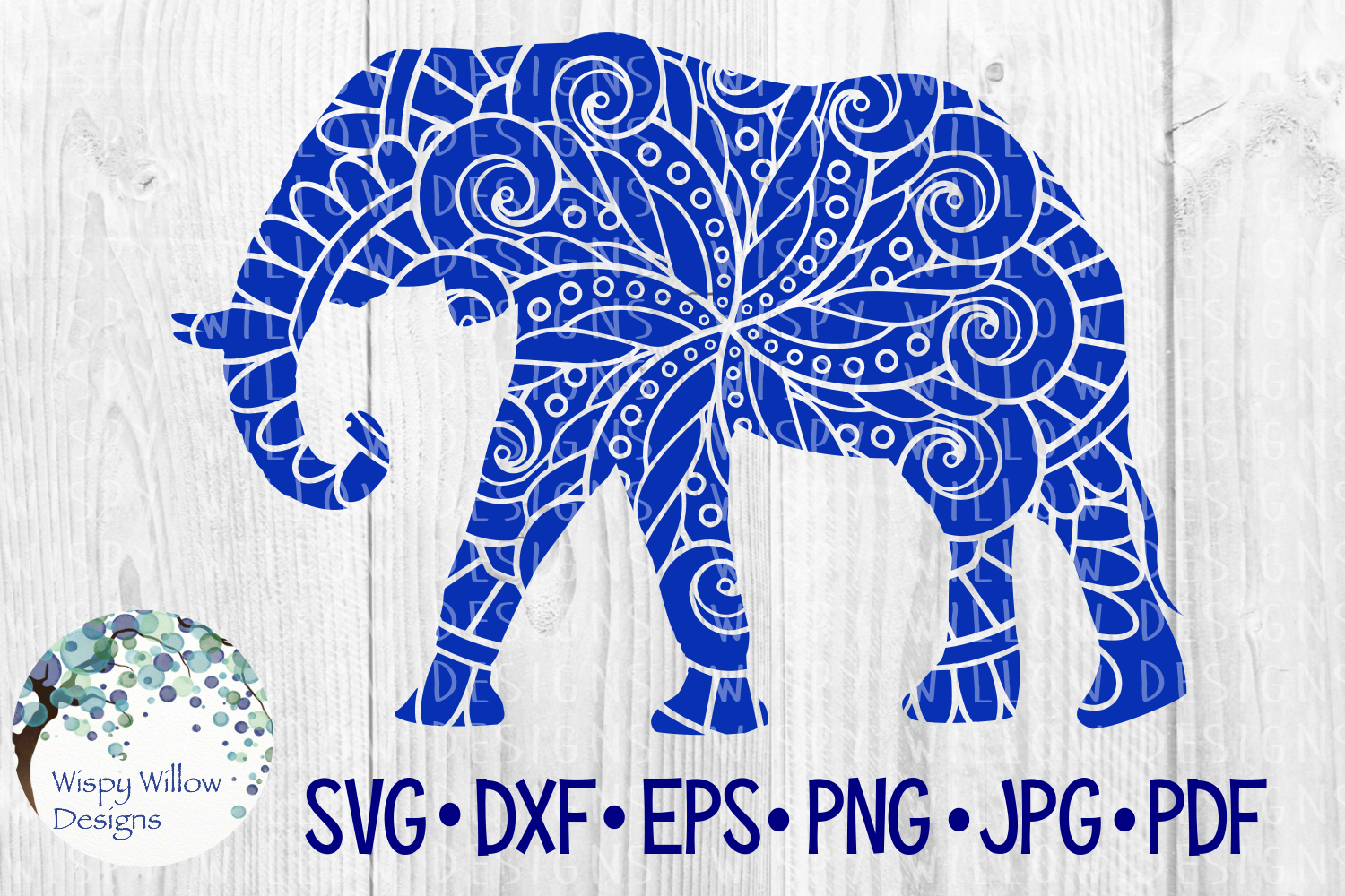 Download Free Elephant Mandala Svg Cut File