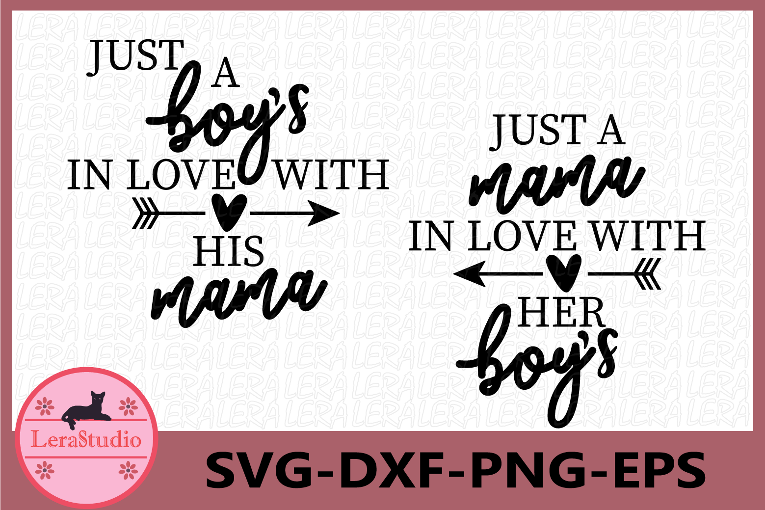 Download Just a Boy's in Love with his Mama SVG, Shirt Design