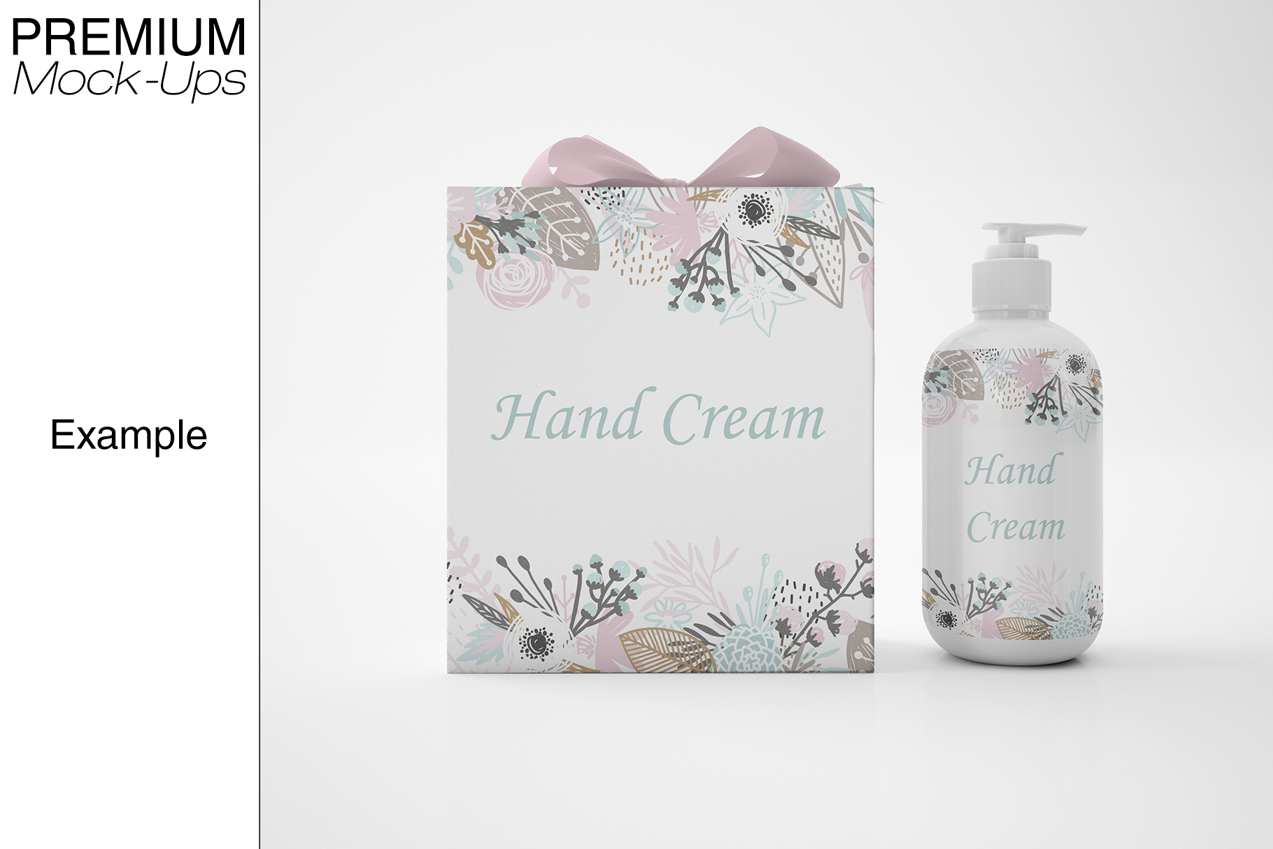 Download Cosmetics & Gift Box Set (101134) | Mock Ups | Design Bundles