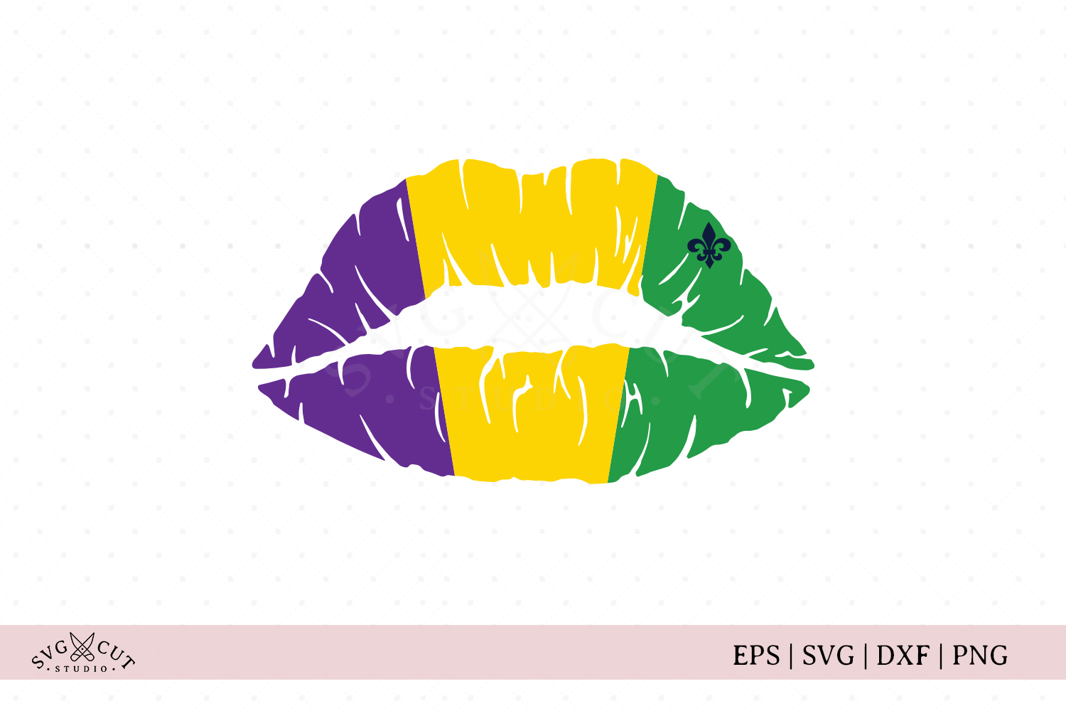 Download Mardi Gras Lips SVG Files (420161) | Cut Files | Design ...