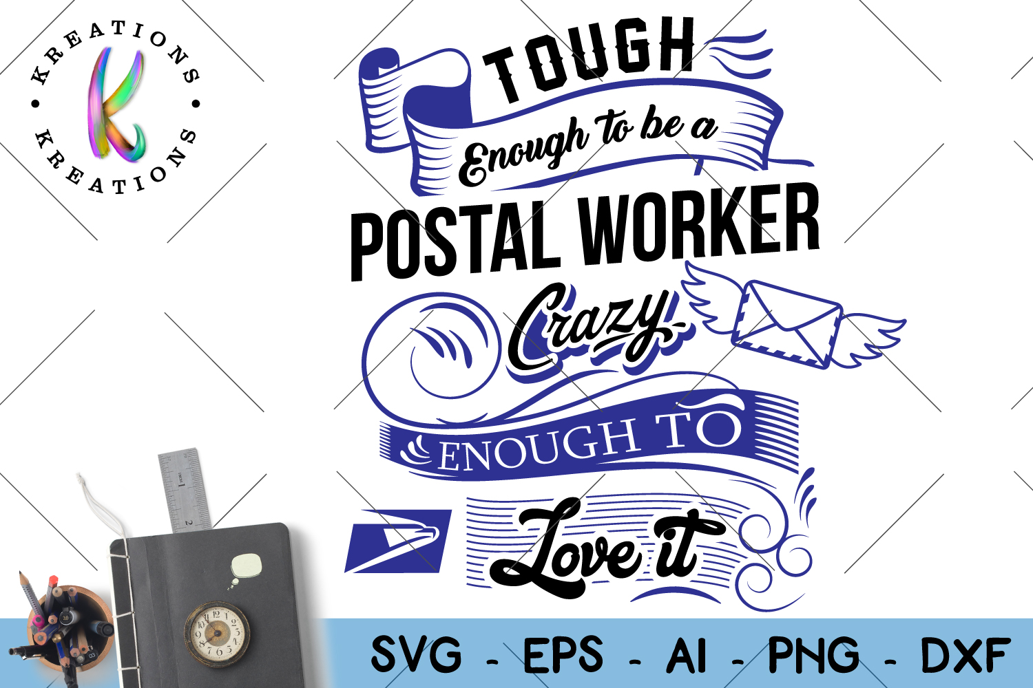 Postal Worker svg cut file Postal worker quote saying