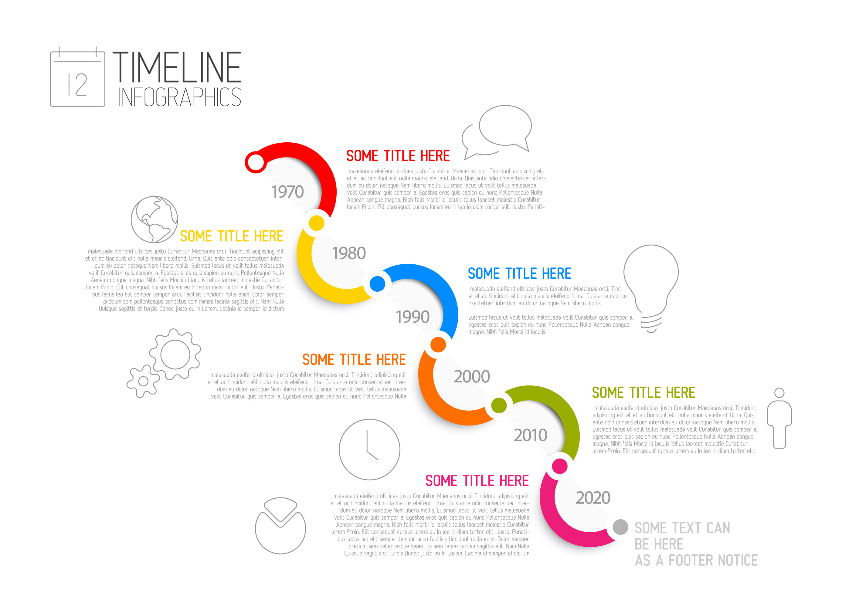 powerpoint infographic timeline