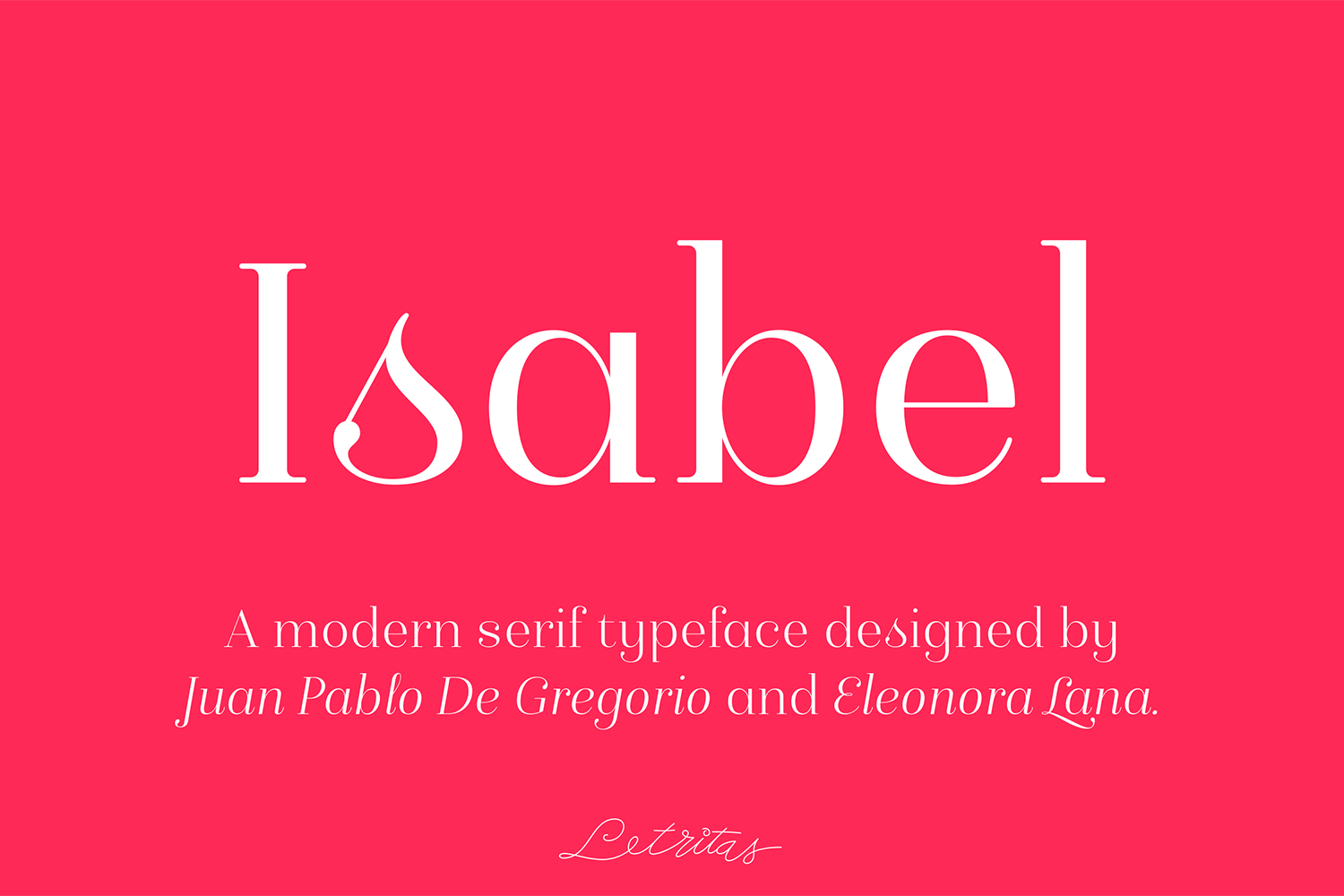 Isabel (4967) | Regular | Font Bundles