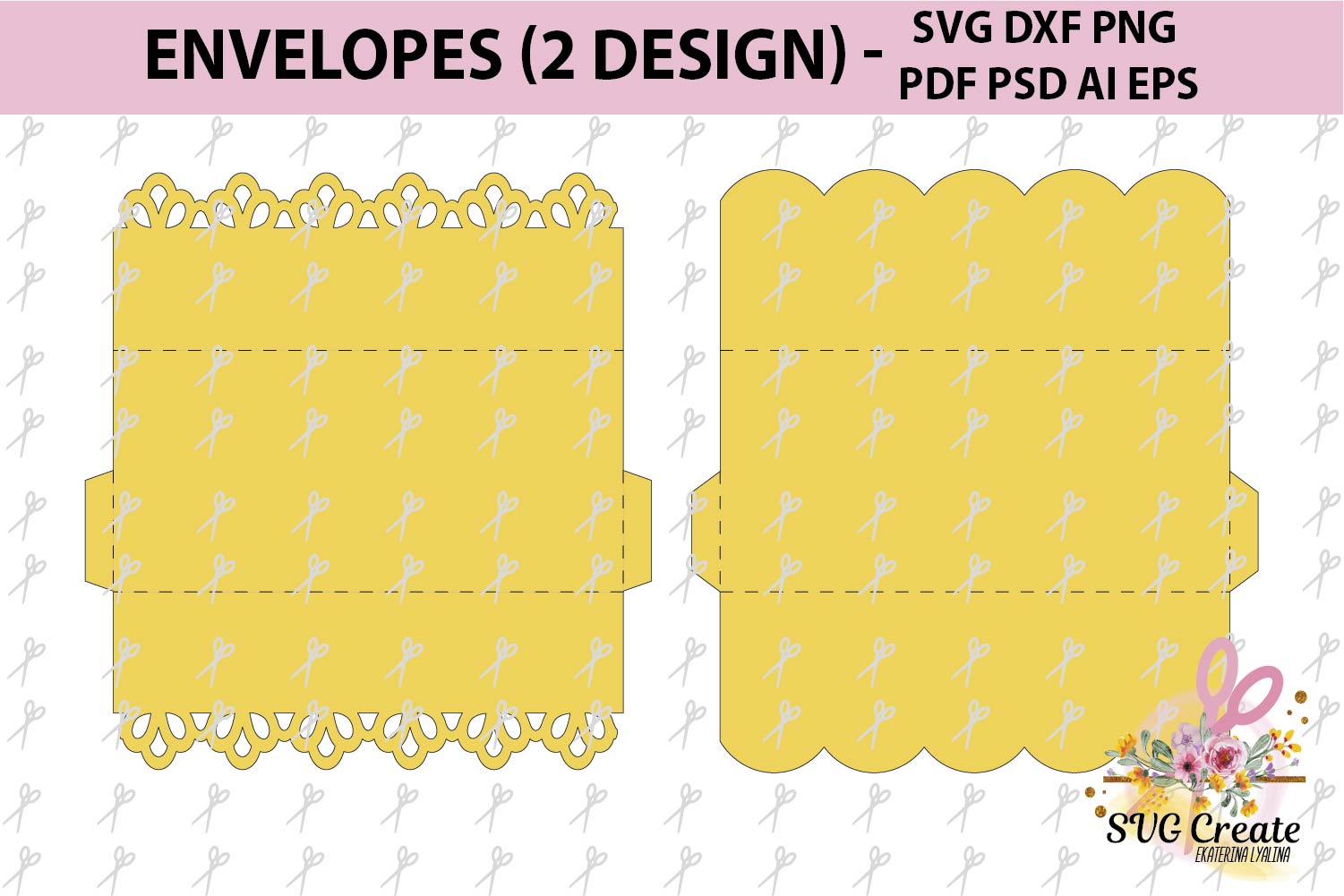 Envelope templates, cash envelope template svg dxf