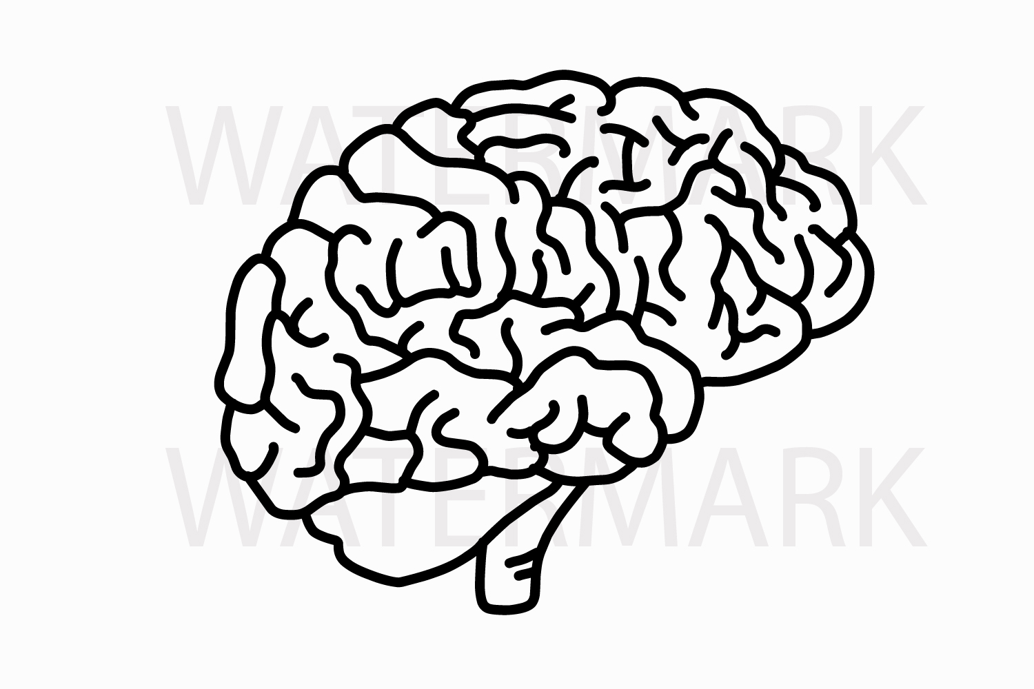 Download Brain - SVG/JPG/PNG Hand Drawing