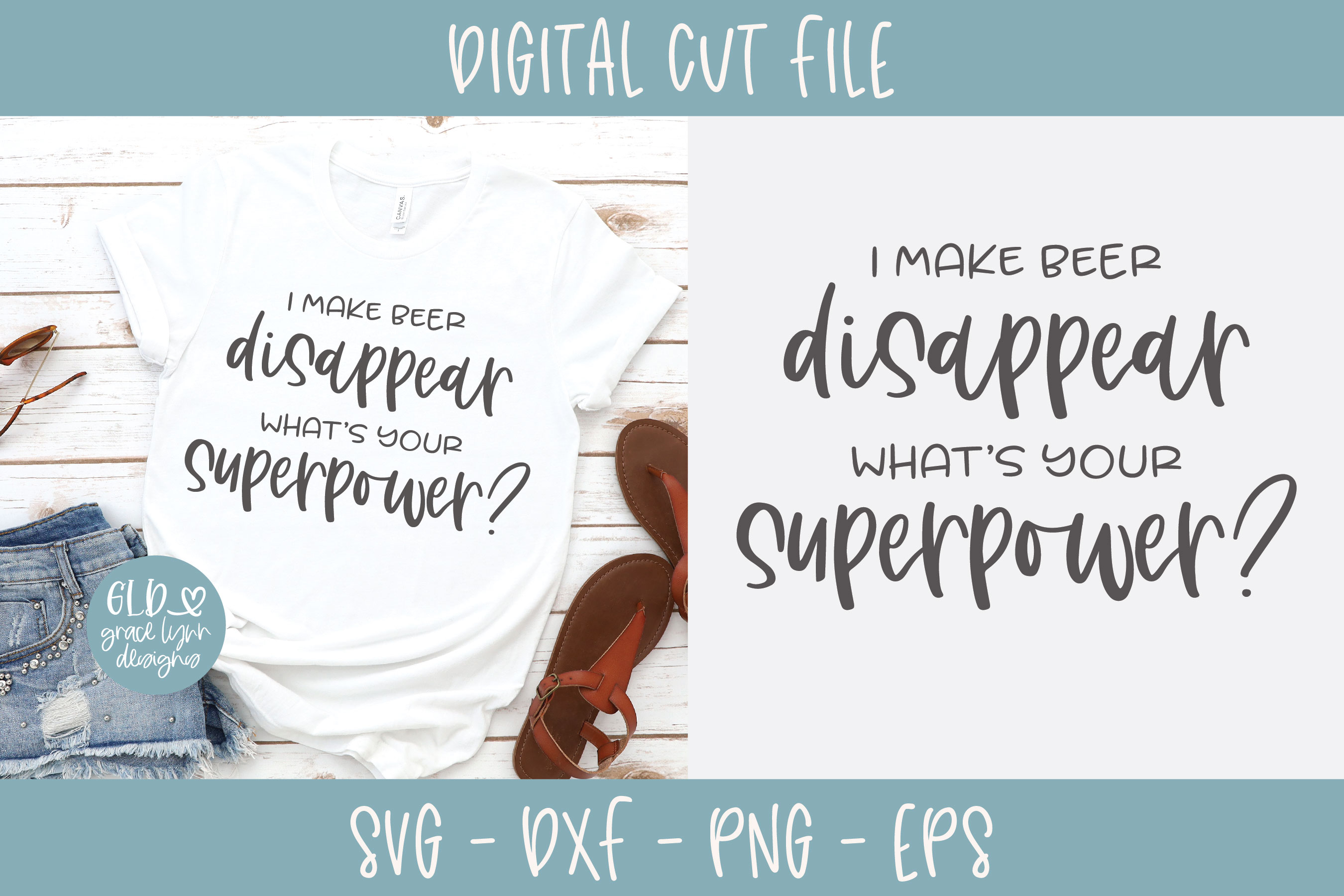 Download I Make Beer Disappear What's Your Superpower? - SVG ...