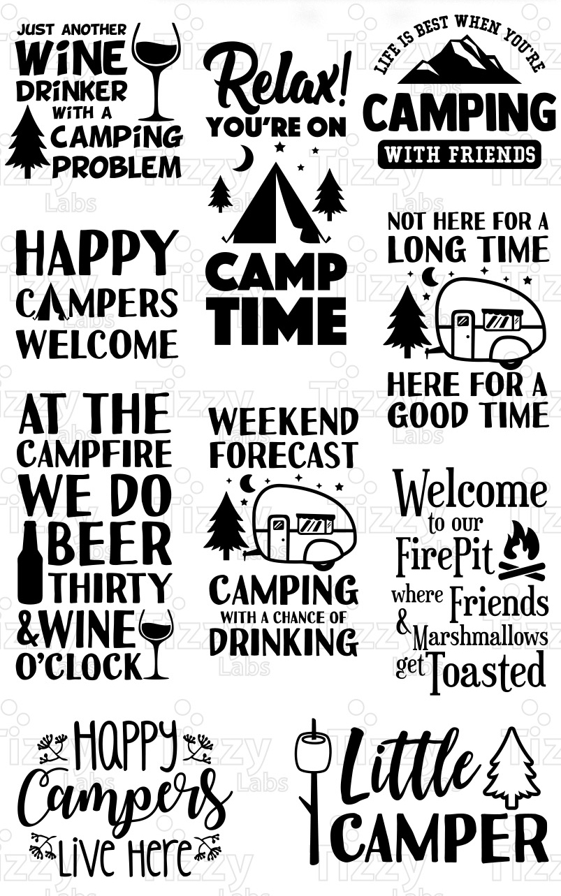 Download Camping Svg Bundle Set 2 SVG Files - Camping Svg Files for ...