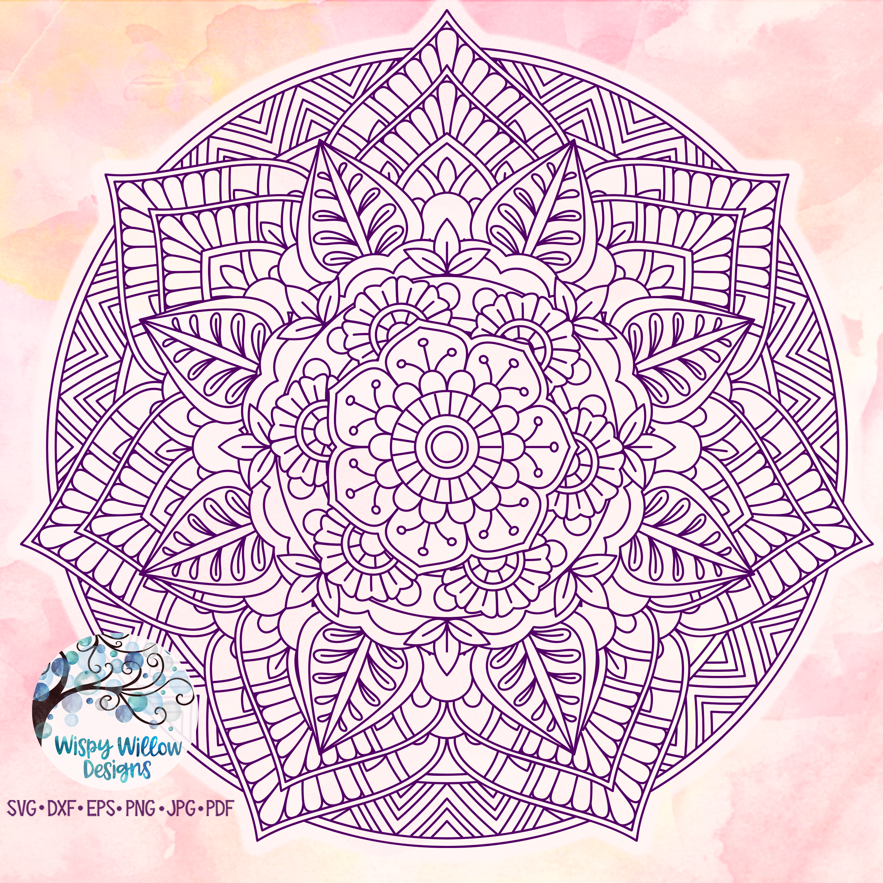 Download Layered Mandala Svg