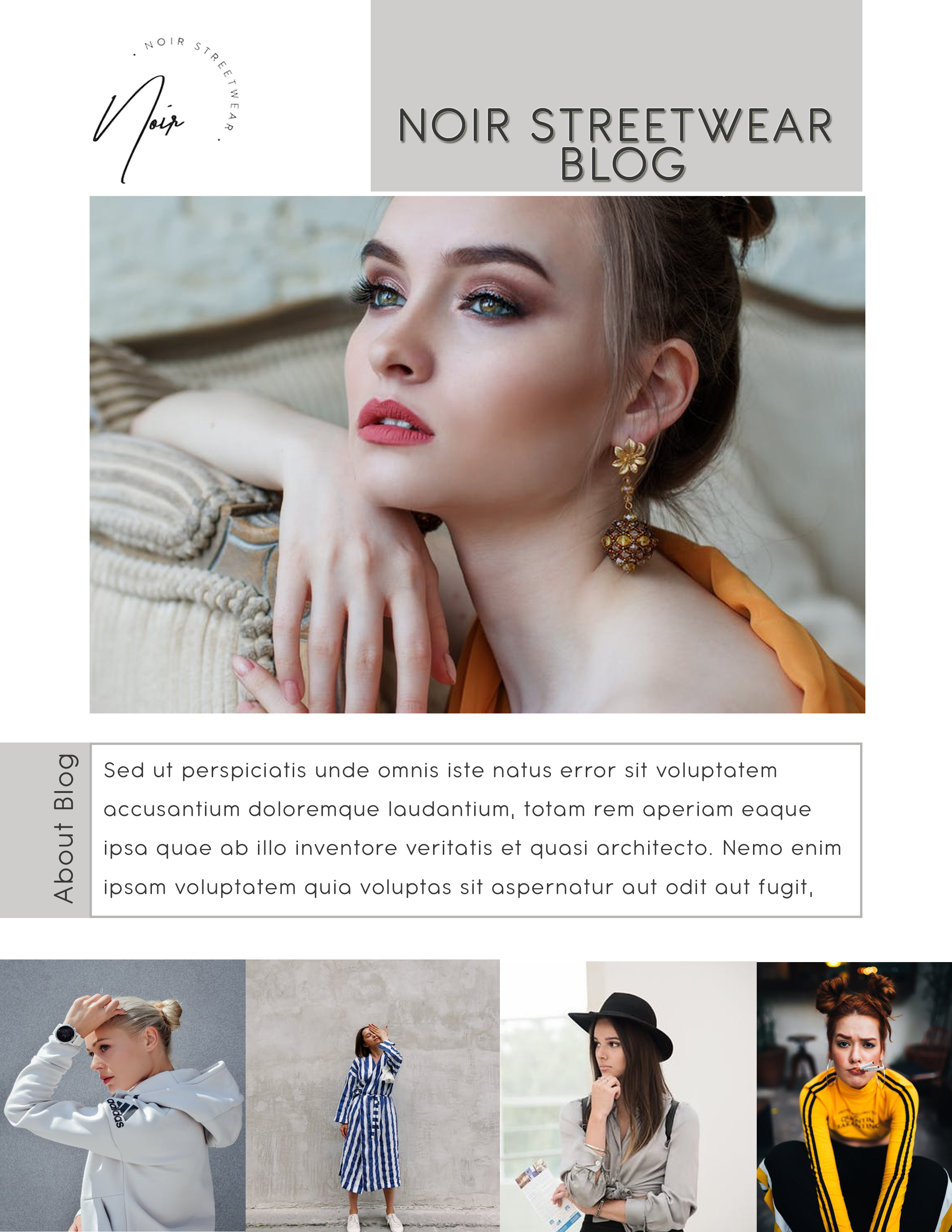 Fashion Nova Media Kit Template 3Pages Influencer Media