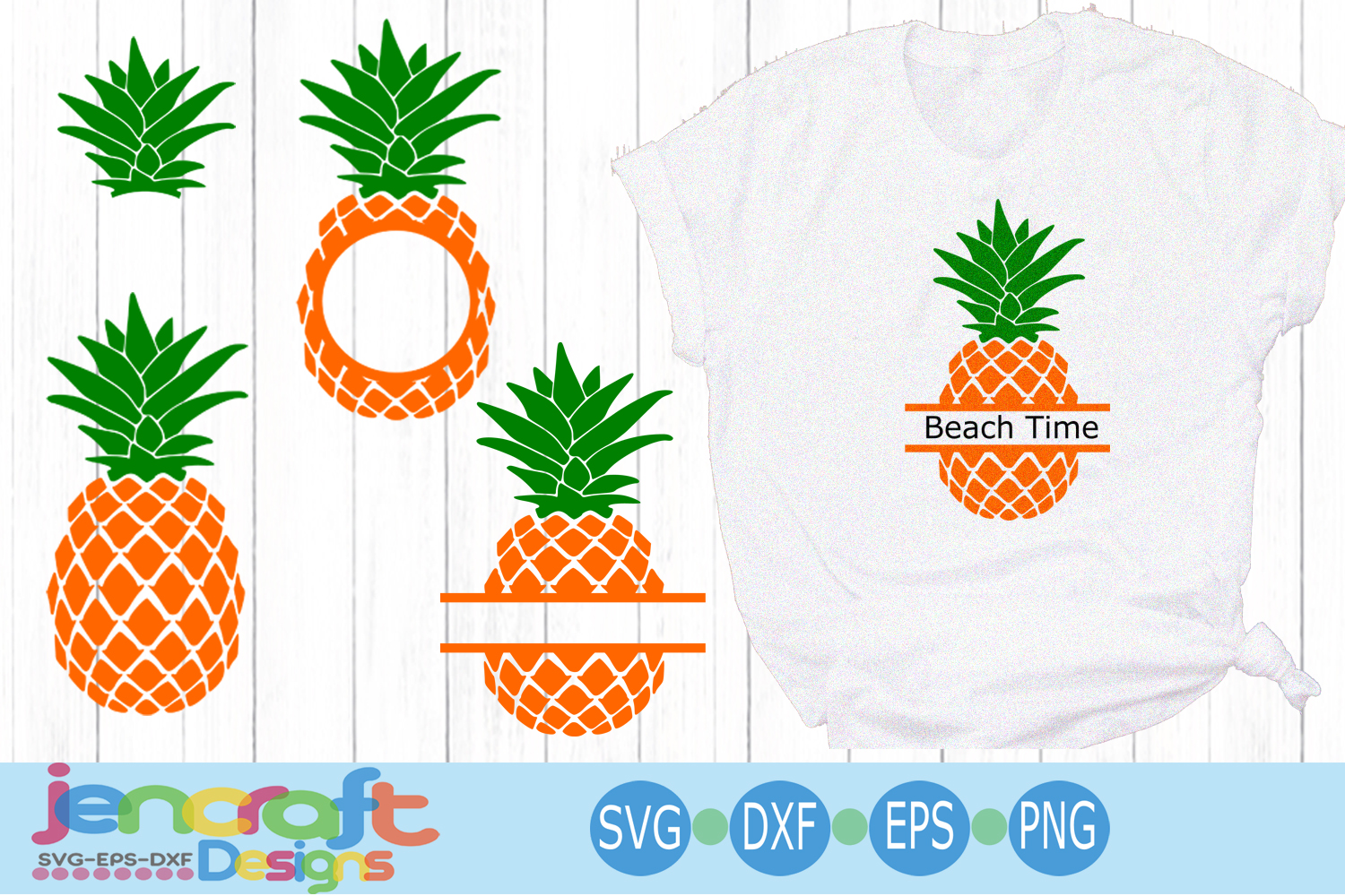 Download Pineapple SVG Monogram Frame SVG