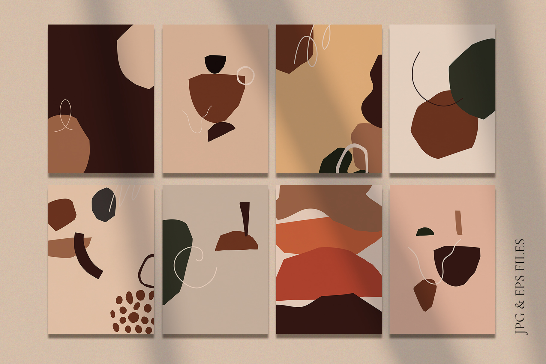 ABSTRACT PEOPLE prints modern art