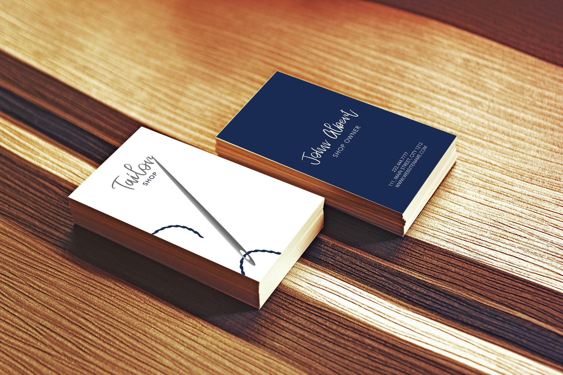 Tailor Shop Creative Business Card 52694 Business Cards Design 