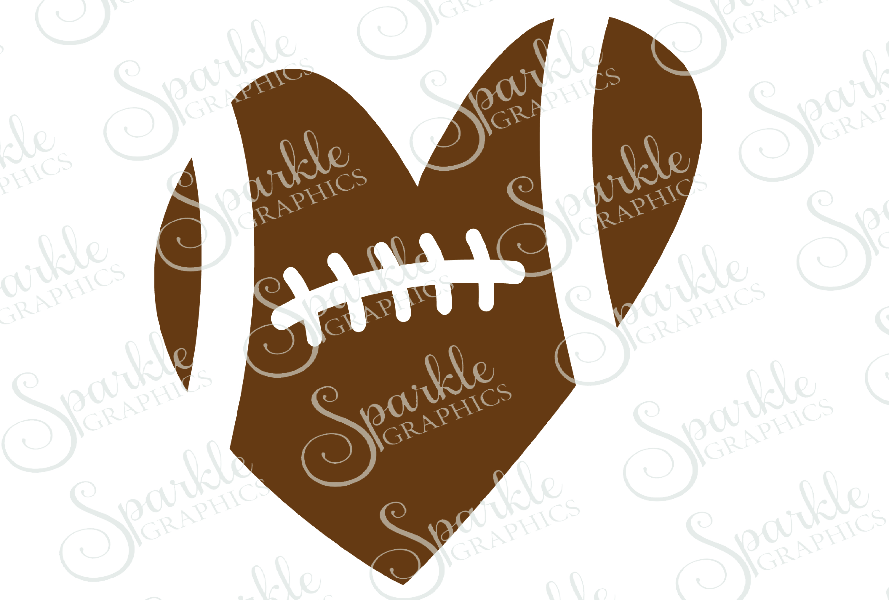 Football Heart Cut File Set | SVG, EPS, DXF, PNG (28658 ...