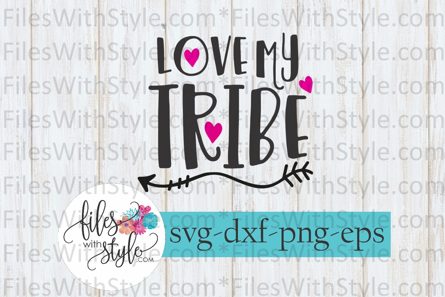 Love My Tribe SVG Cutting File (92894) | SVGs | Design Bundles