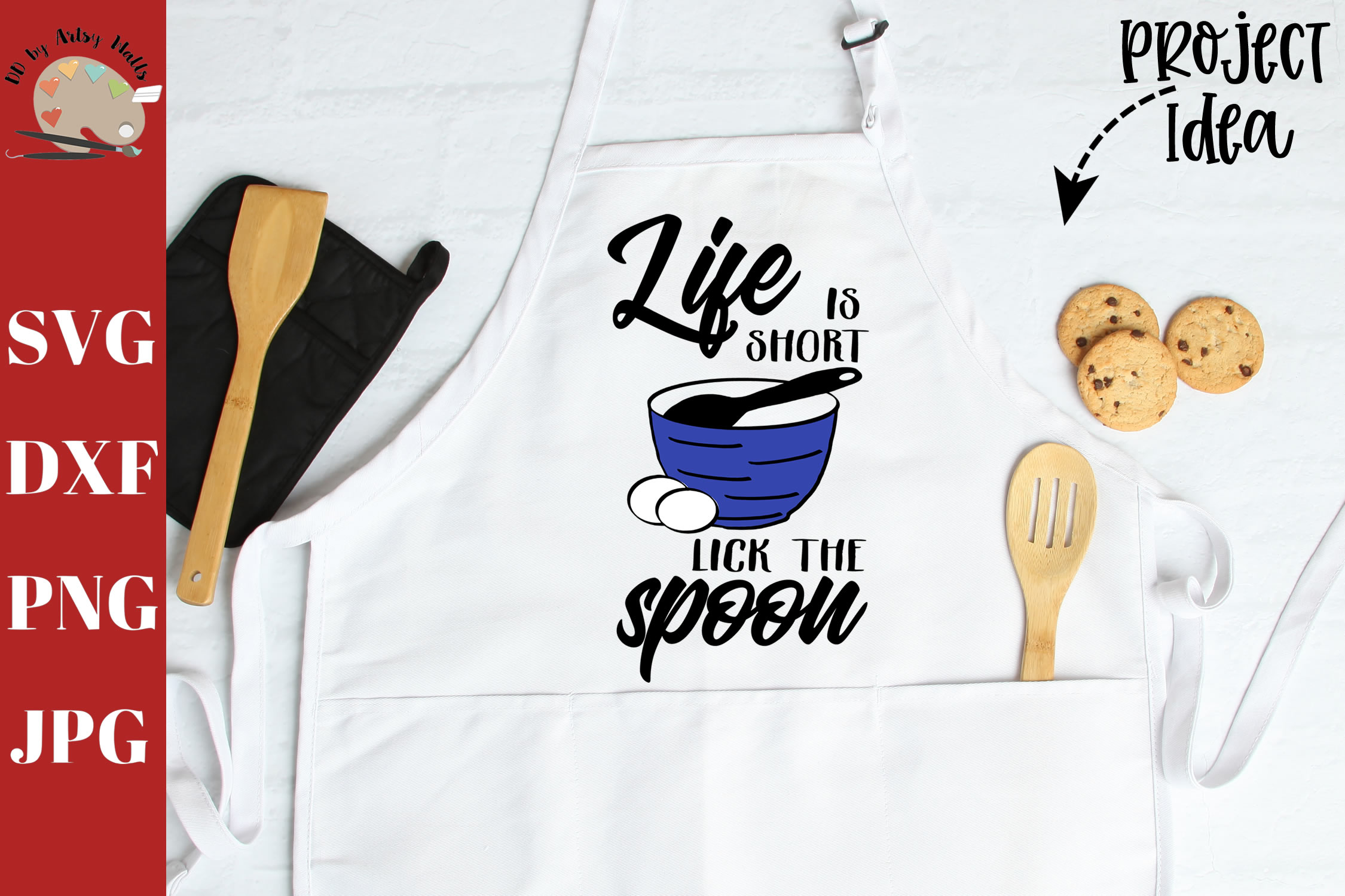 Life Is Short Lick The Spoon Kitchen Wall Decal Decor Farmhouse Vinyl Sticker Style Dining Room Decoration Suzukiescudosale Co Ke