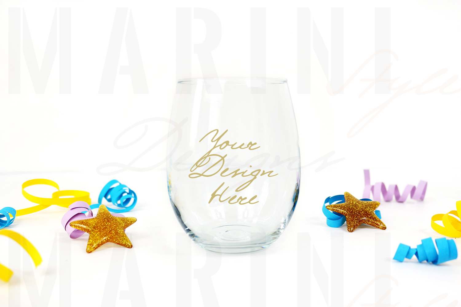 Download Stemless Wine glass mockup, wine glass Stock Photo 906 ...