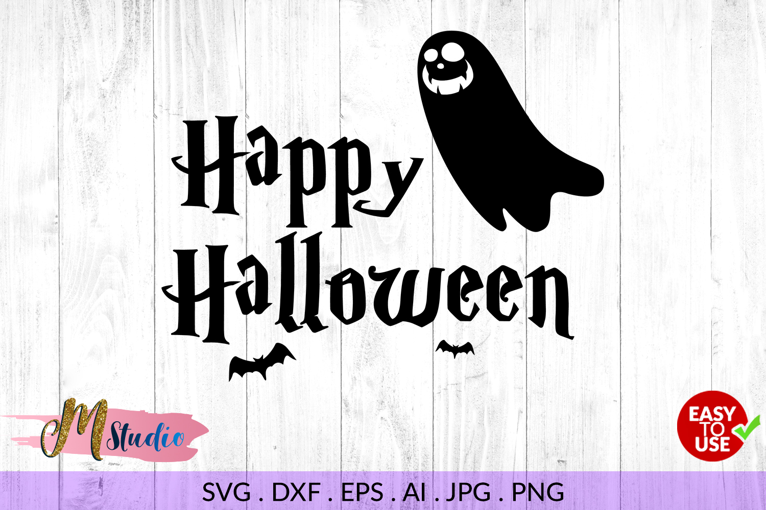 Happy halloween svg, for Silhouette Cameo or Cricut