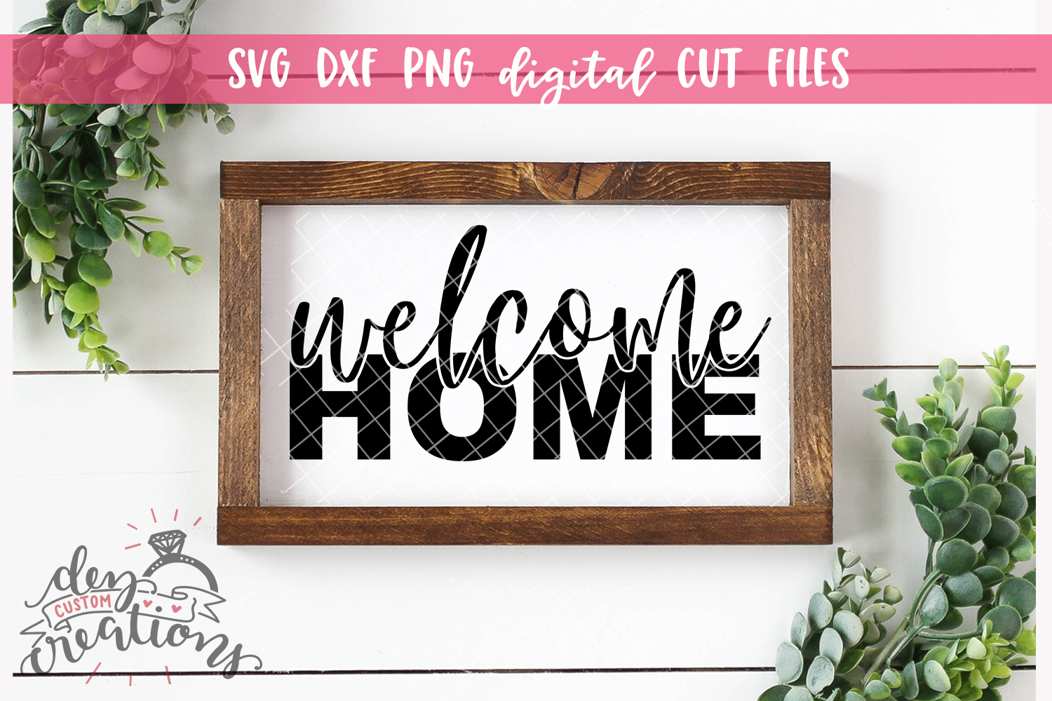 Download Welcome Home - SVG DXF PNG Cut files & Clipart (190204 ...