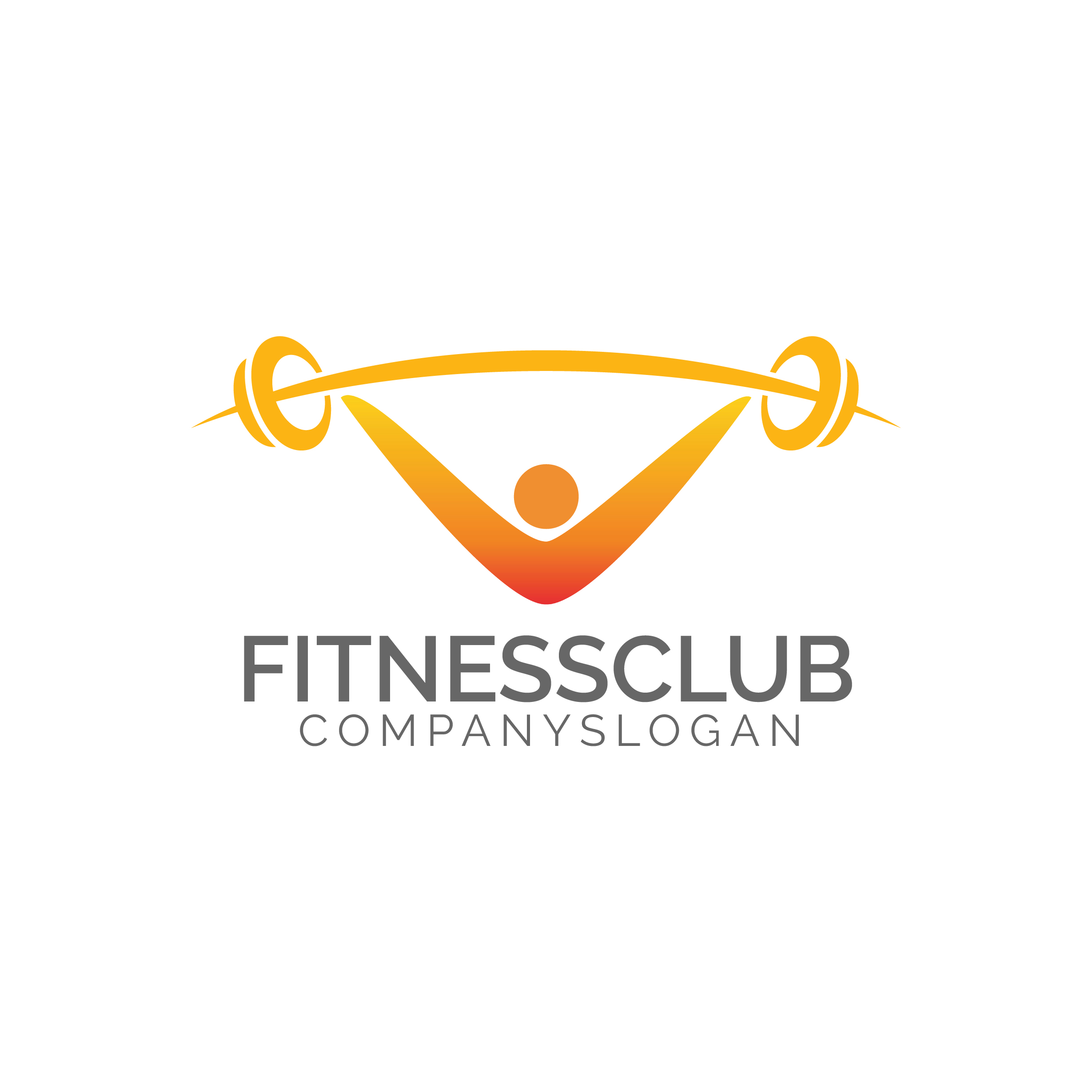 Fitness Club Logo Template