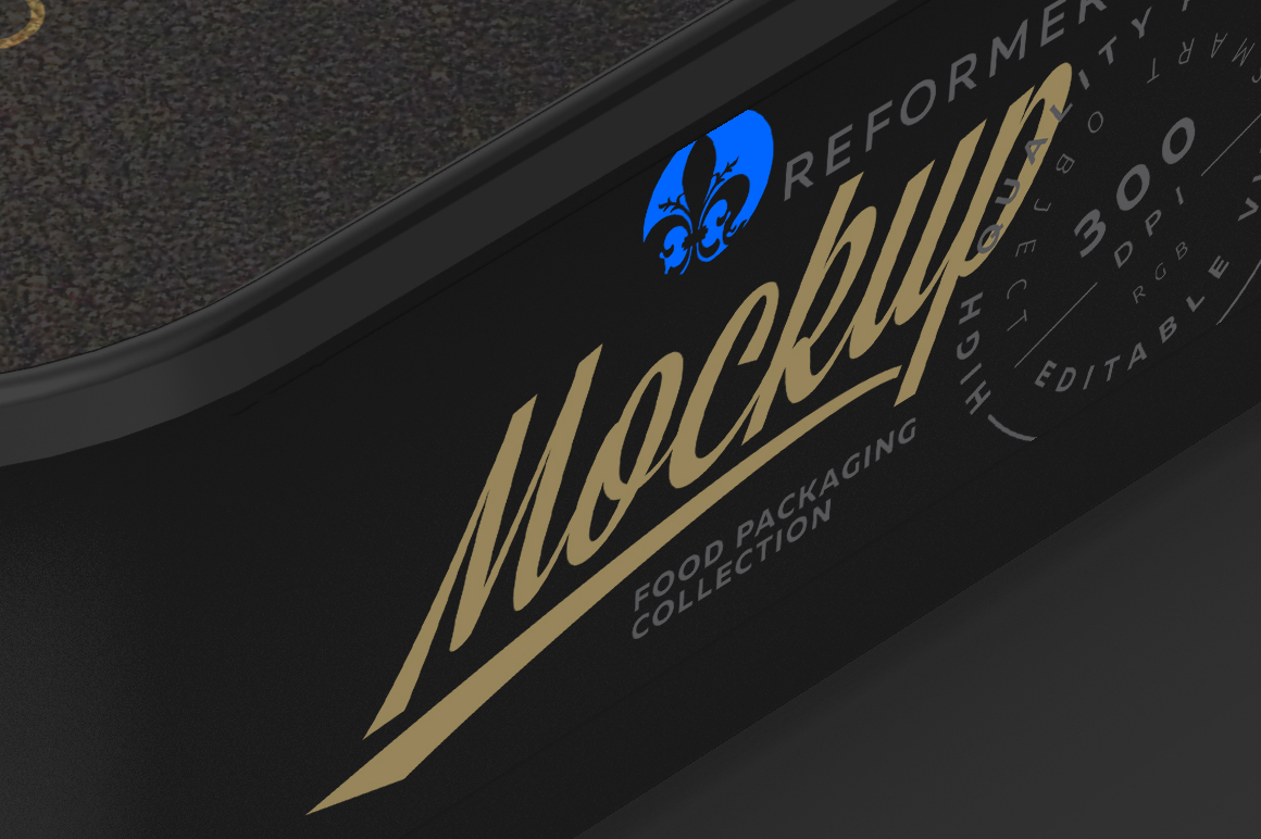 200G PLASTIC CONTAINER MOCKUP - THREE-QUARTER VIEW (56166 ...