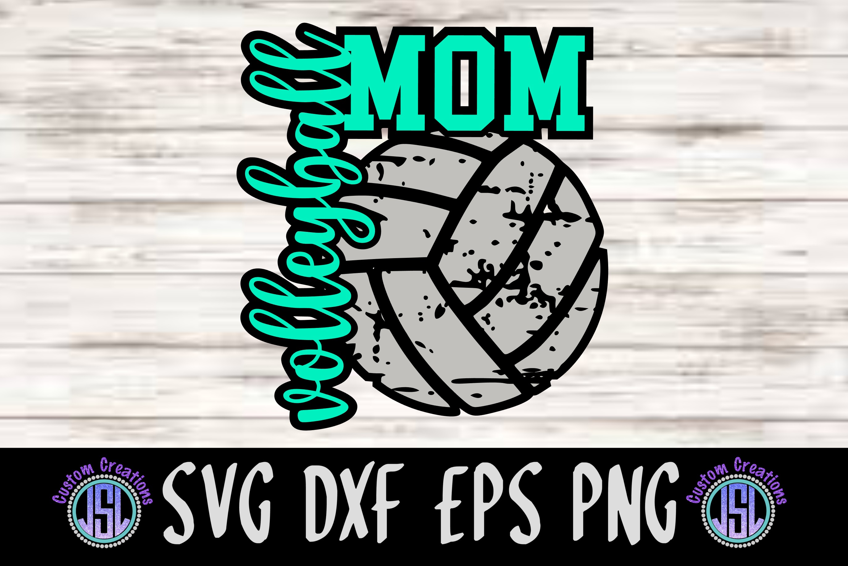 Volleyball Mom| SVG DXF EPS PNG Cut File