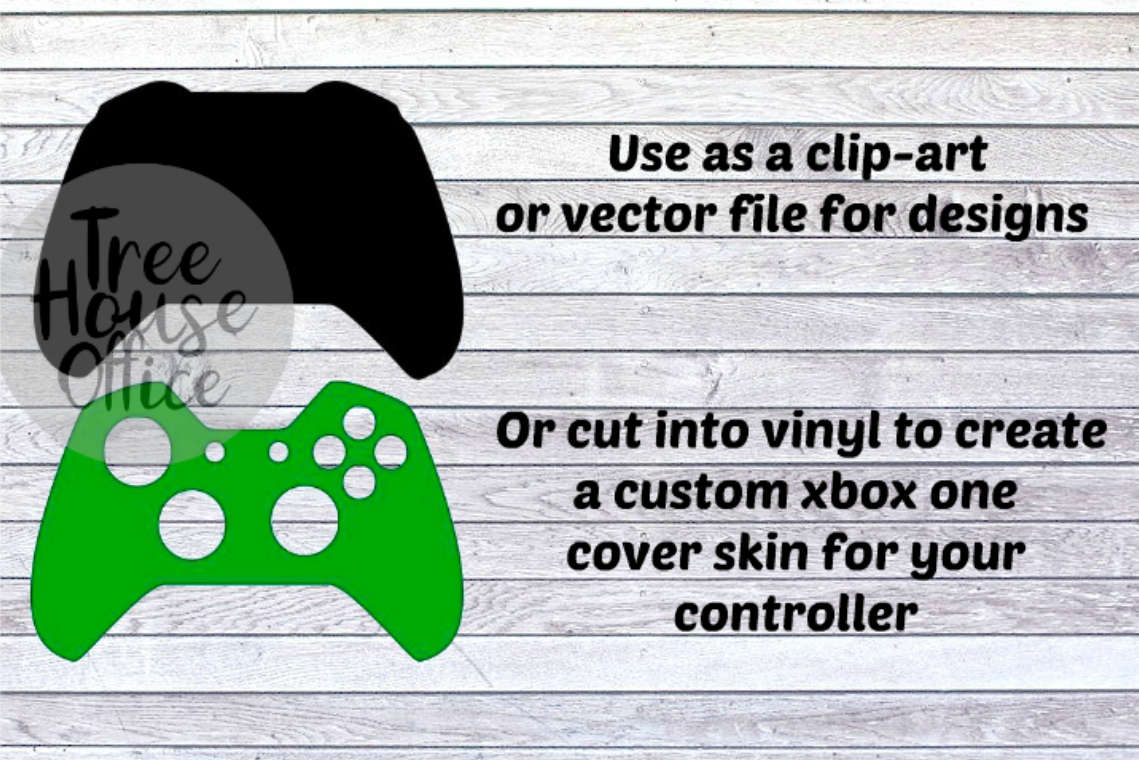 Download XBOX One Controller Skin Cover Sticker Clip Art PNG JPEG SVG