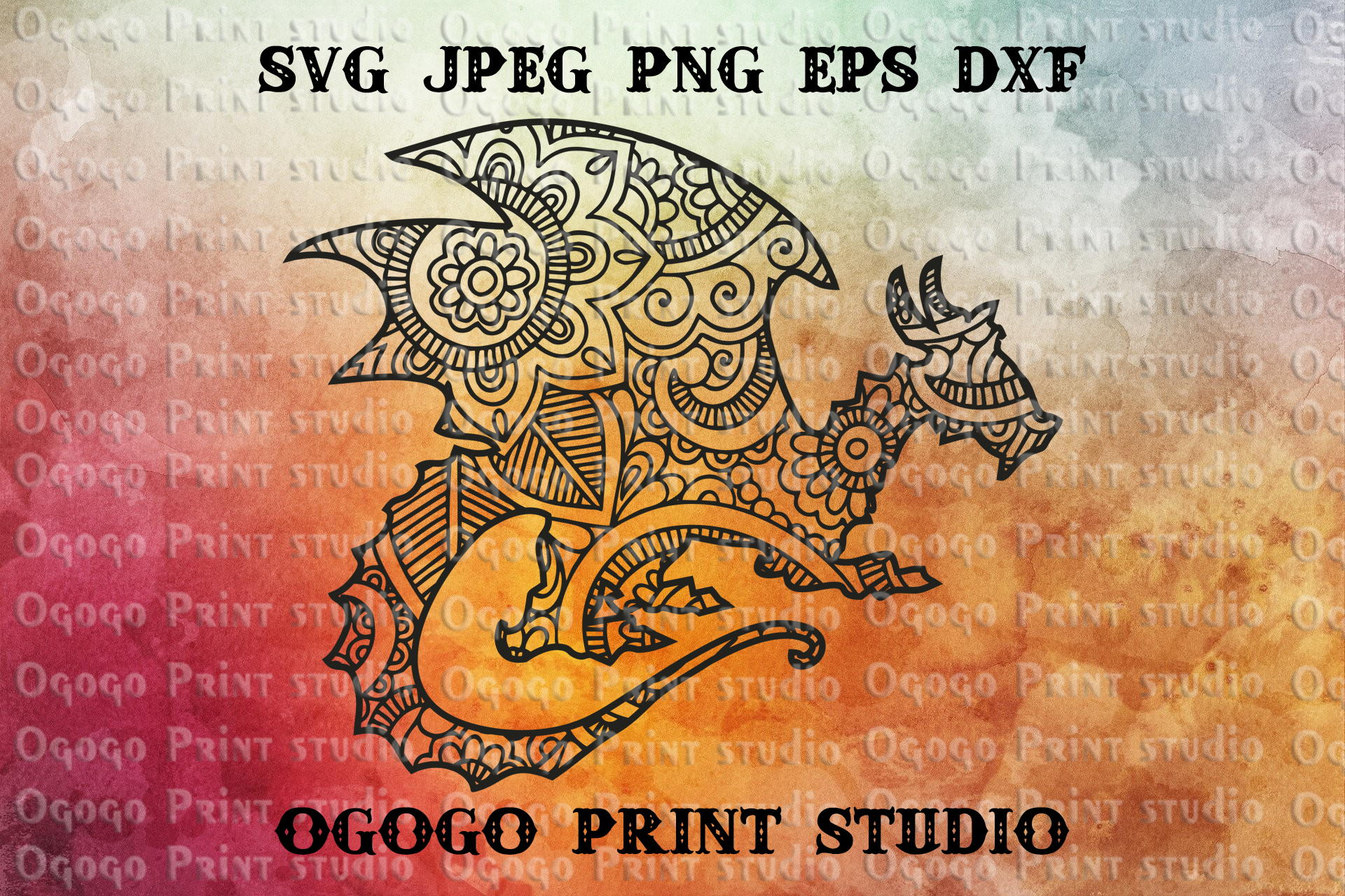 Free Free Dragon Mandala Svg Free 699 SVG PNG EPS DXF File