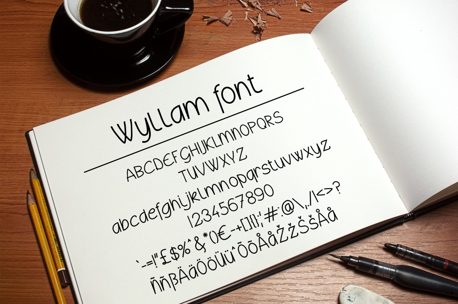 Free Wyllam Script Fonts