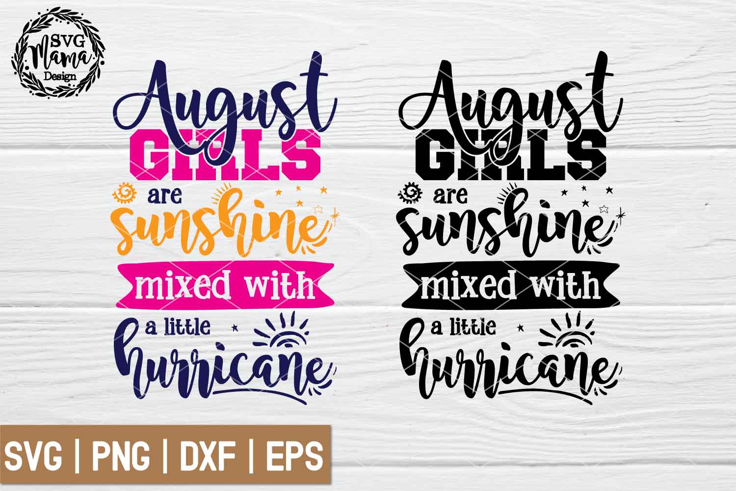 Download August Girls Svg, Birthday Svg (418630) | SVGs | Design ...