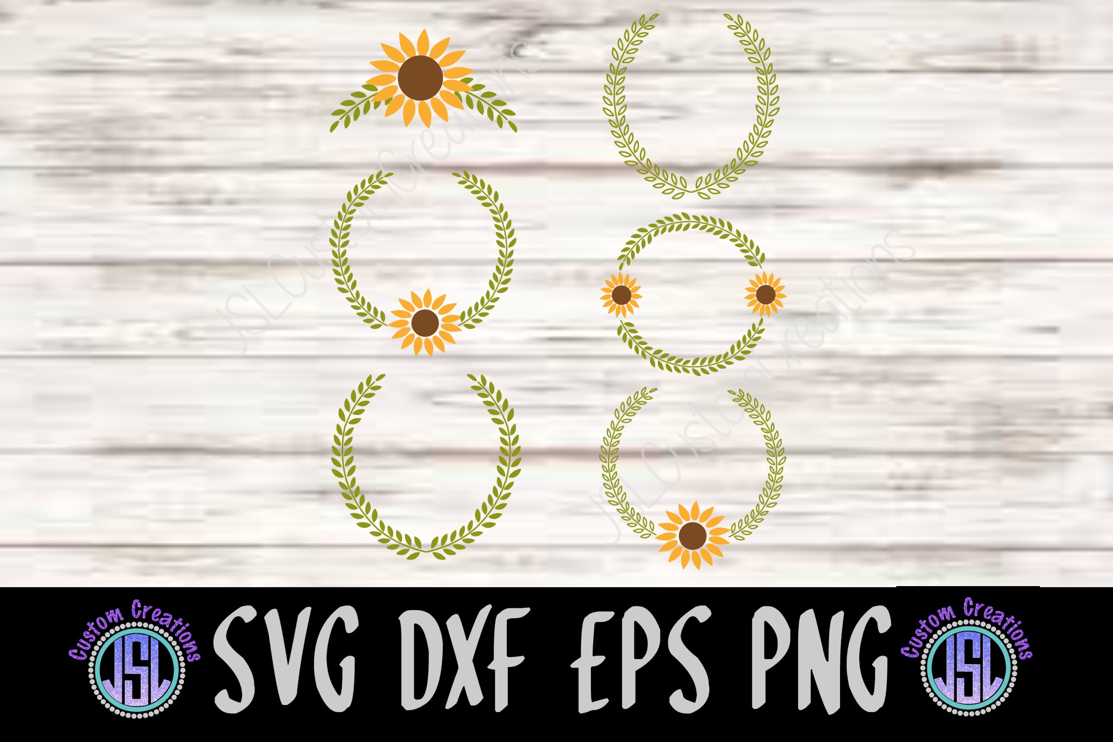 Download Fall Flower Bundle Set of 6 |SVG DXF EPS PNG | Digital ...