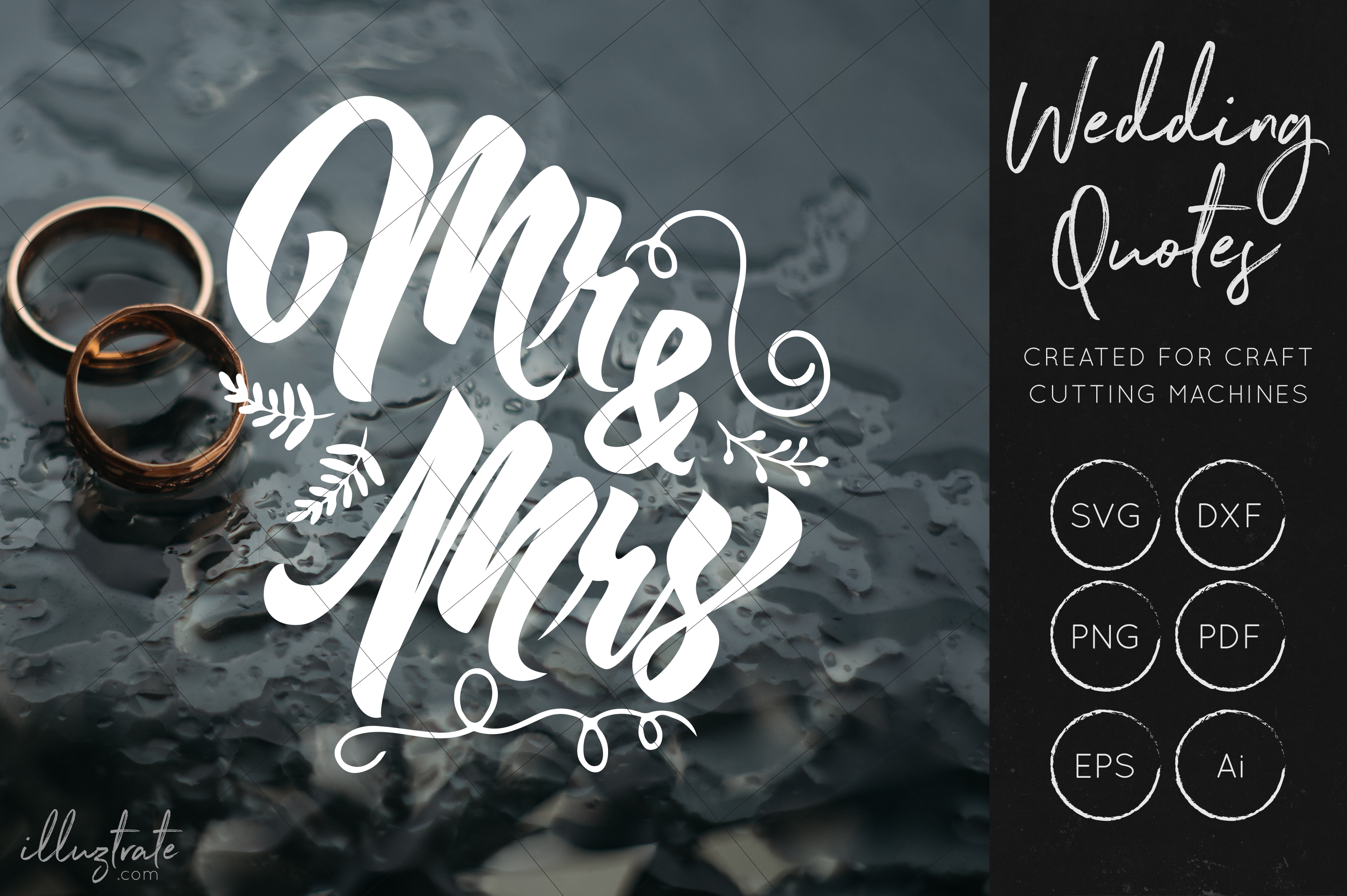 Download Wedding SVG Cut Files Bundle - Wedding Quotes - Wedding SVG (43571) | SVGs | Design Bundles