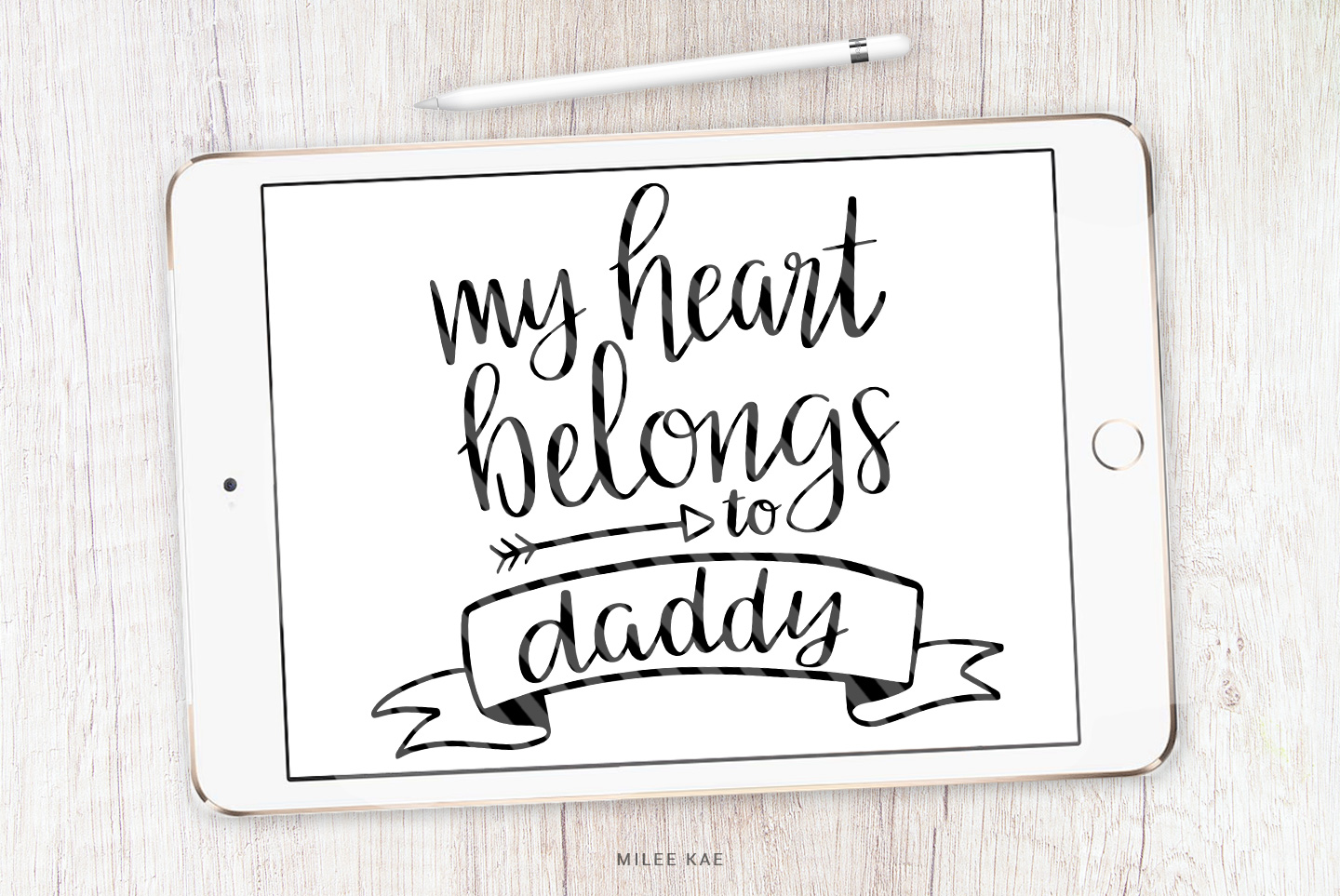 Download Daddy, Father's day SVG, Cutting file, Decal