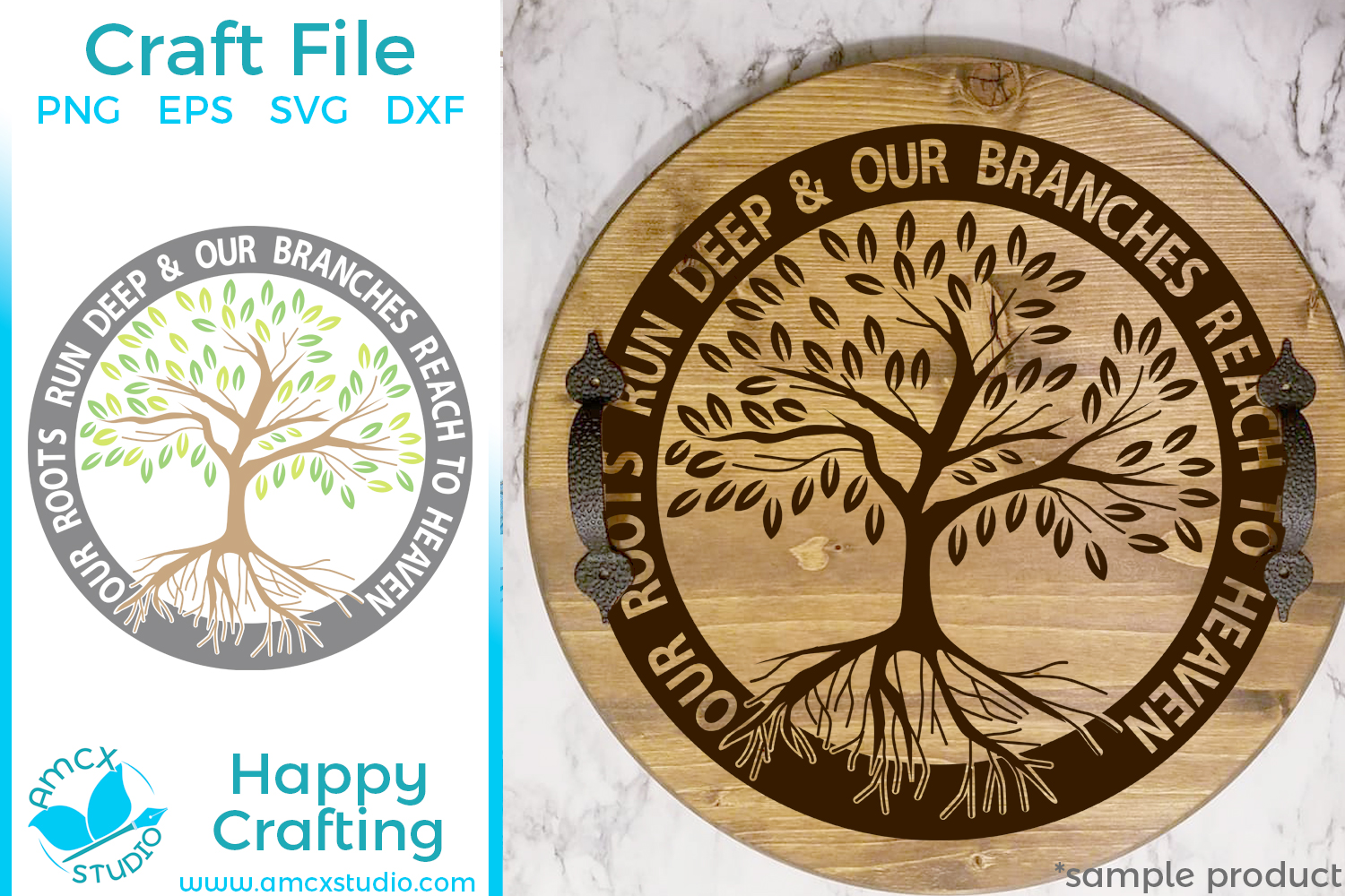 Download Our Roots Run Deep, Family Tree - Die Cut SVG Craft File ...