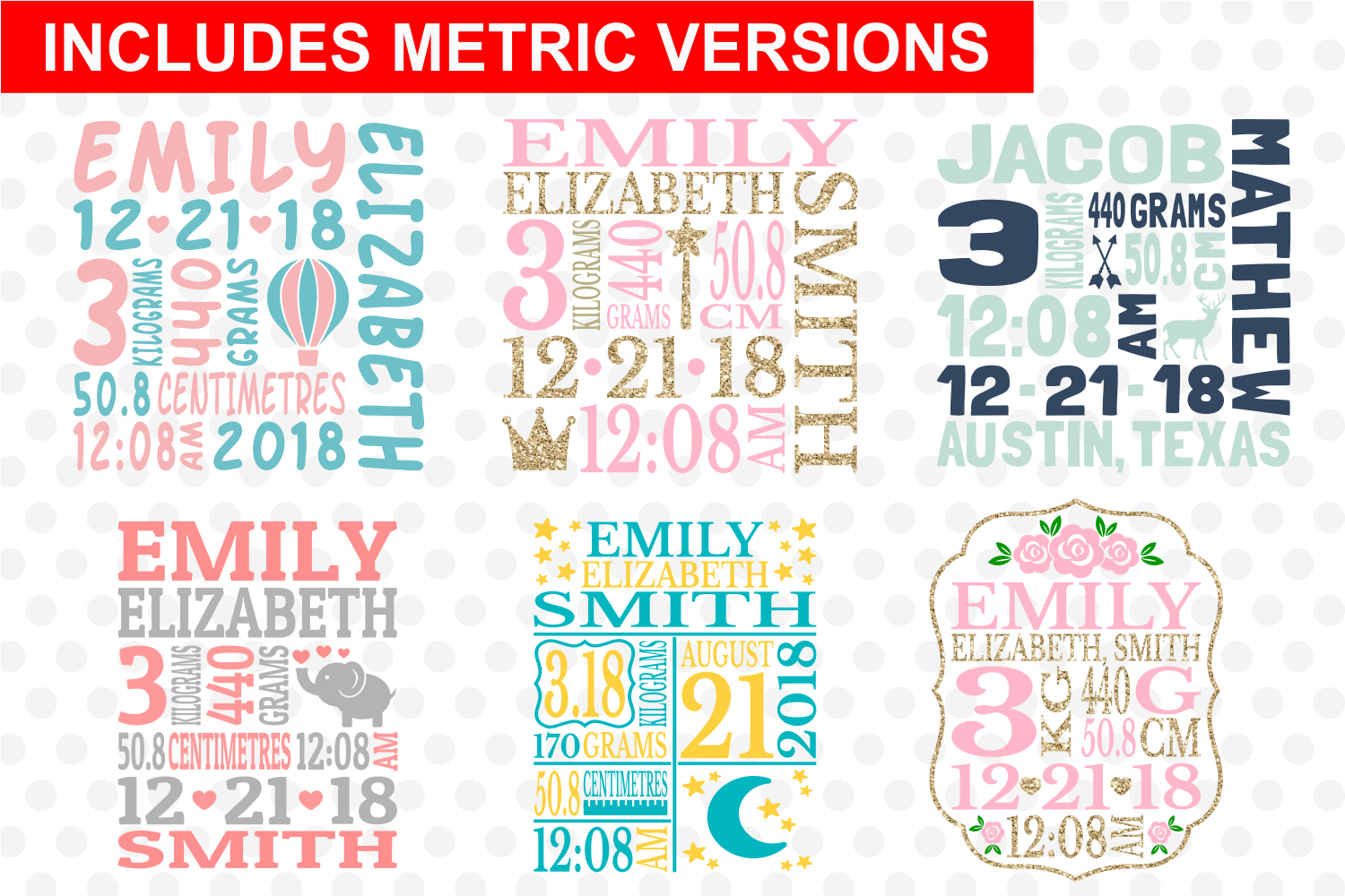 Free Free 316 Baby Birth Announcement Svg Free SVG PNG EPS DXF File
