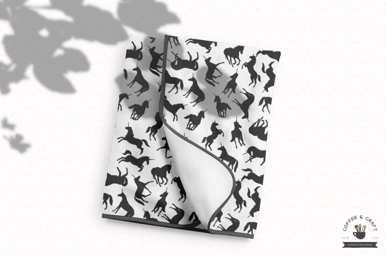 unicorn silhouette set