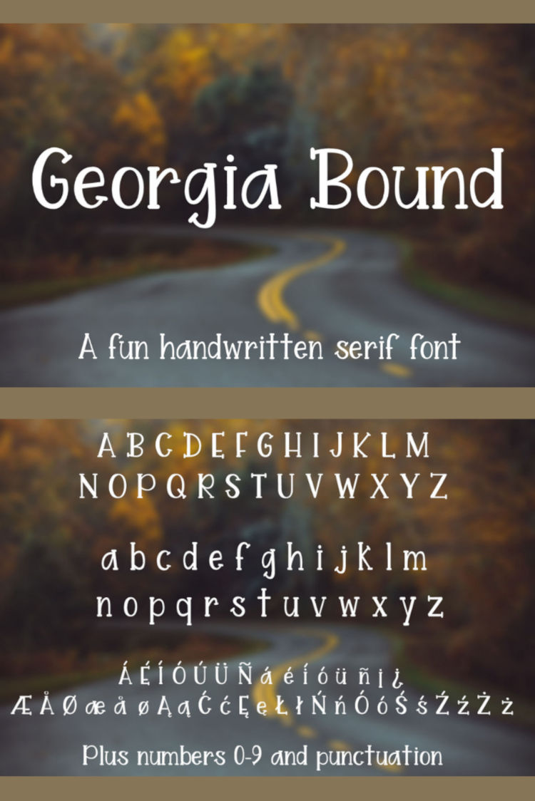 free georgia like font