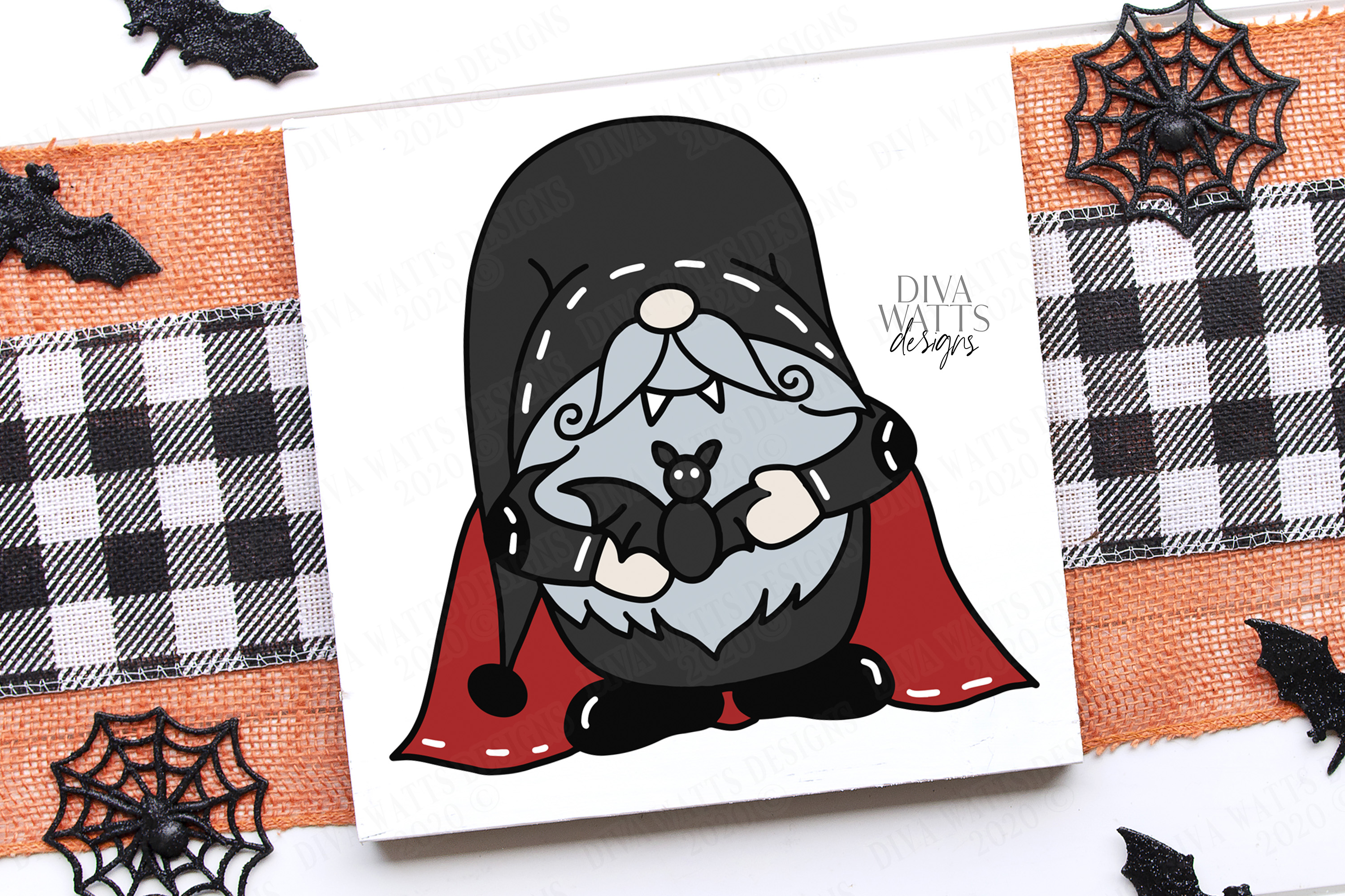 Download Vampire - Gnome - Halloween - Creepy Spooky Gnomes - SVG EPS