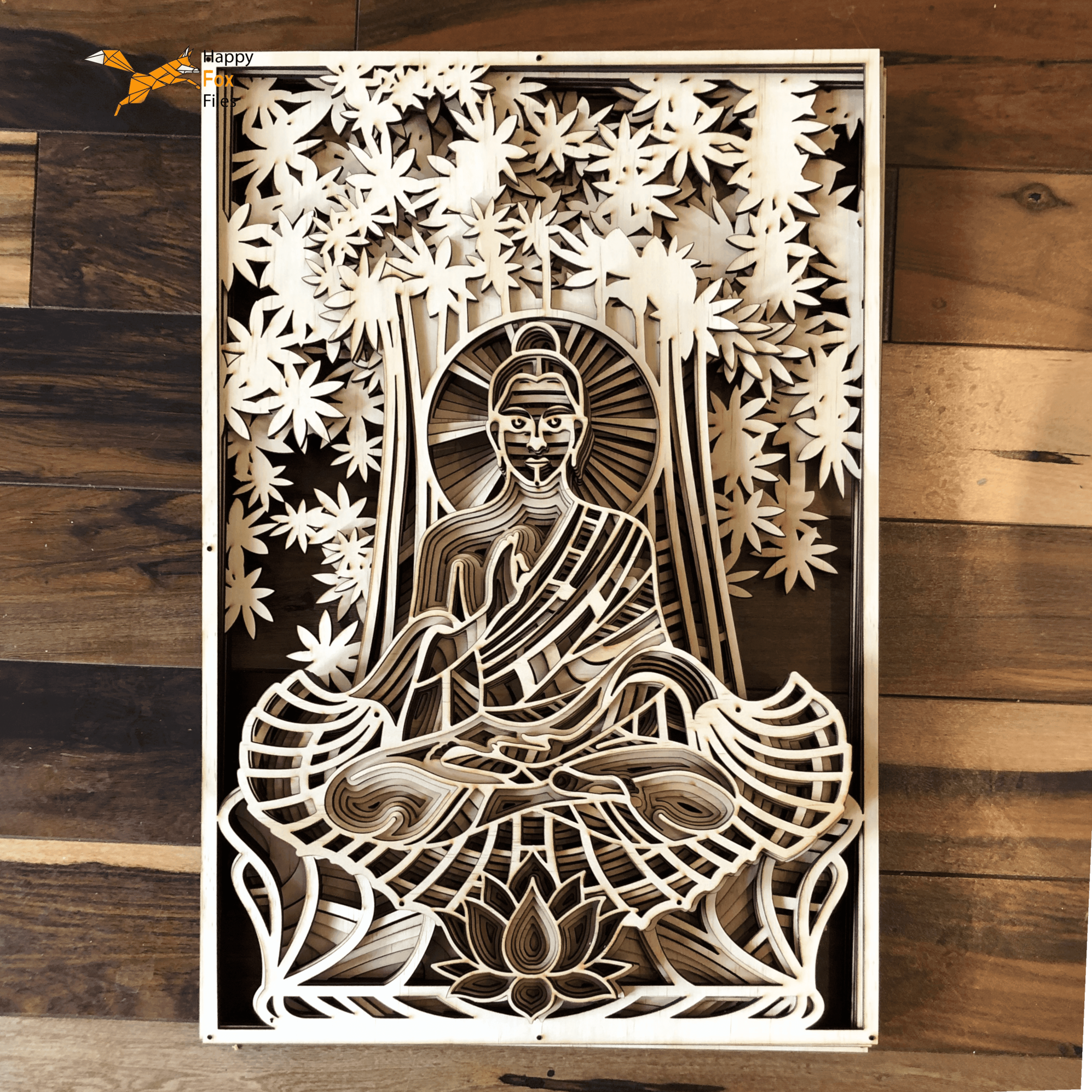 Download Multilayer Mandala 'Buddha' Files for CNC Laser (251326 ...