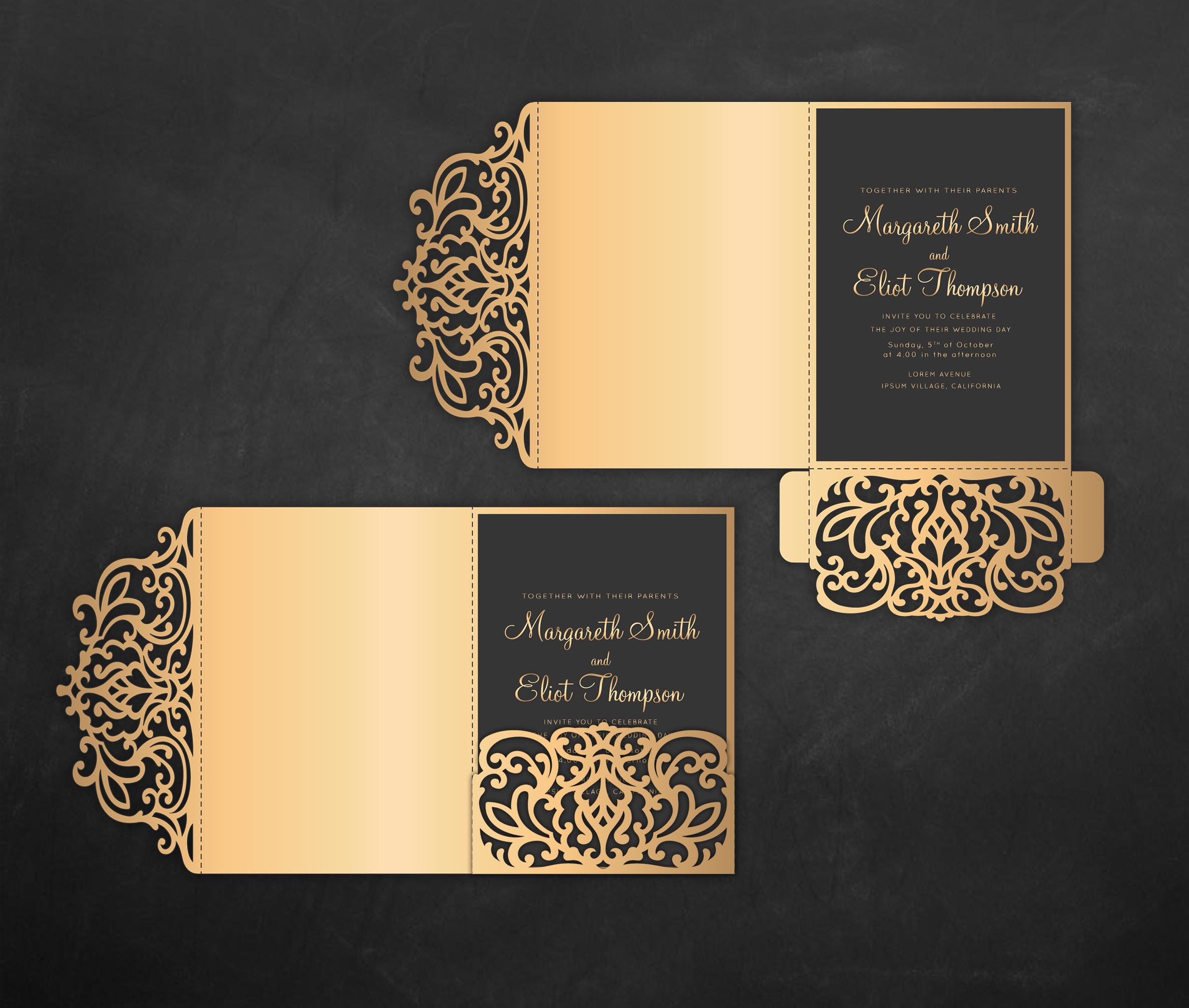 Free Free 166 Envelope Template Free Wedding Invitation Svg Files For Cricut SVG PNG EPS DXF File