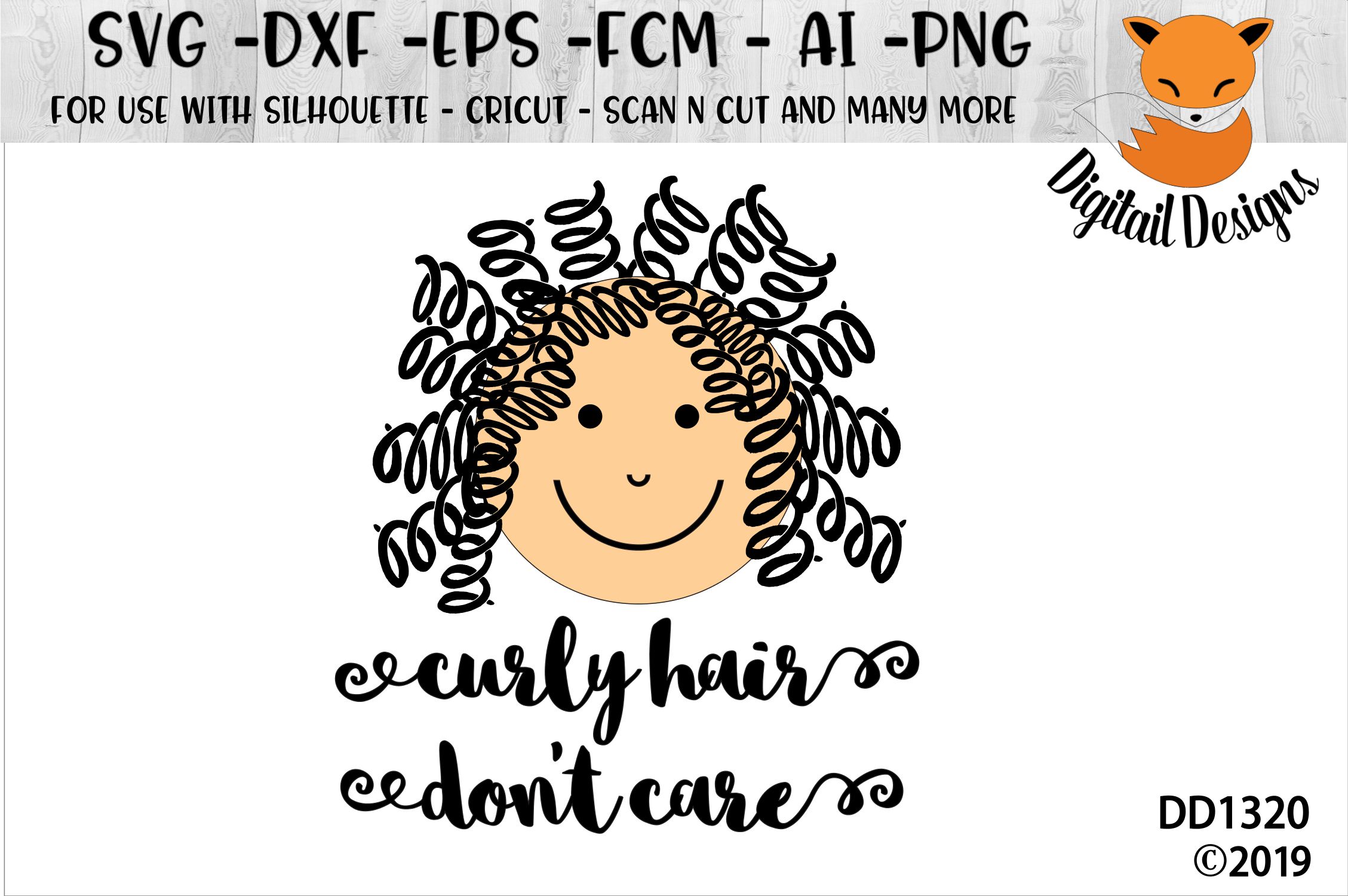 Curly Hair Don't Care Baby SVG (207665) | Cut Files ...