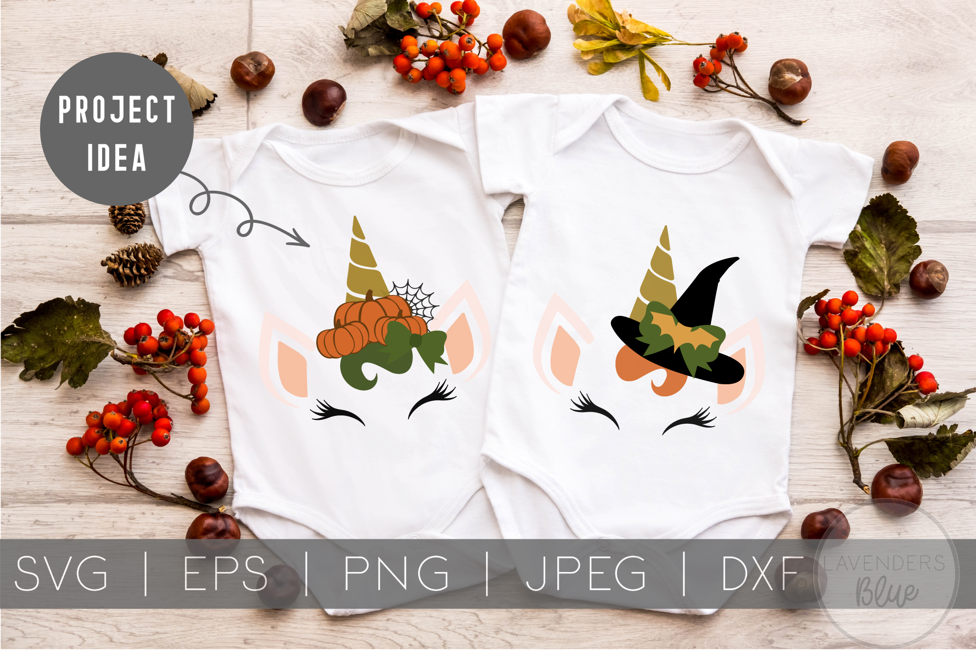 Download Halloween Unicorn Witches | Autumn SVG | Kawaii | Pumpkin ...