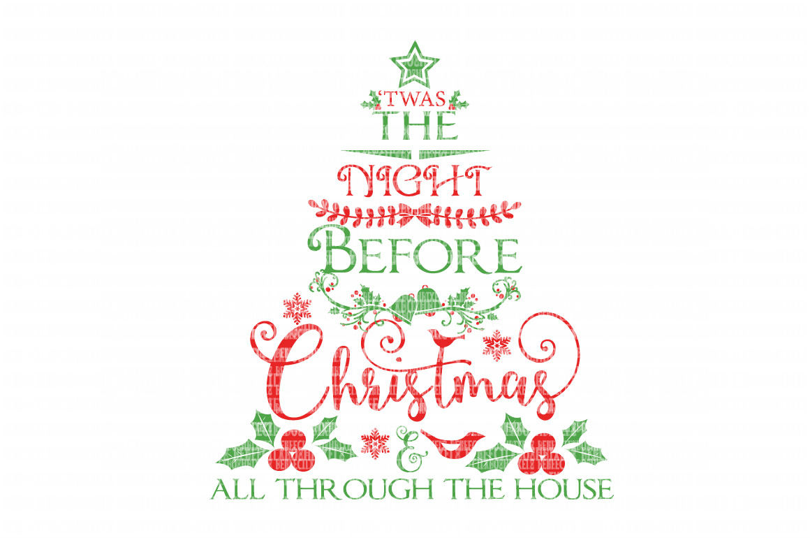 Twas The Night Before Christmas Christmas SVG FilesCut Files Heat