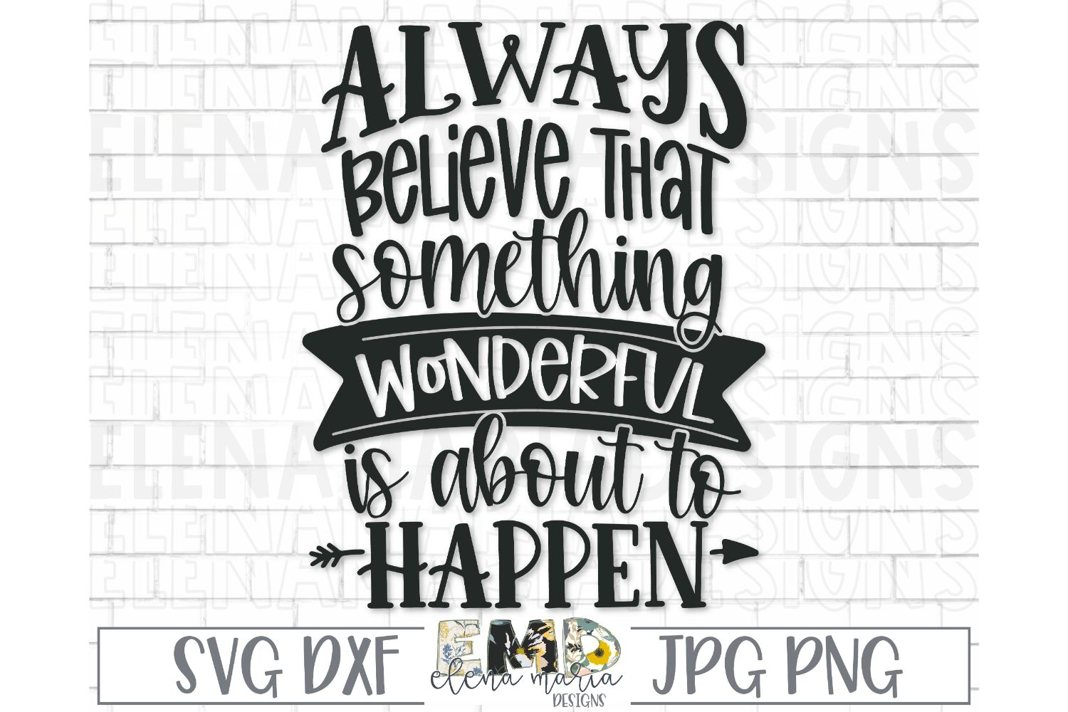 Download Inspirational Quote SVG File | Motivational Svg File
