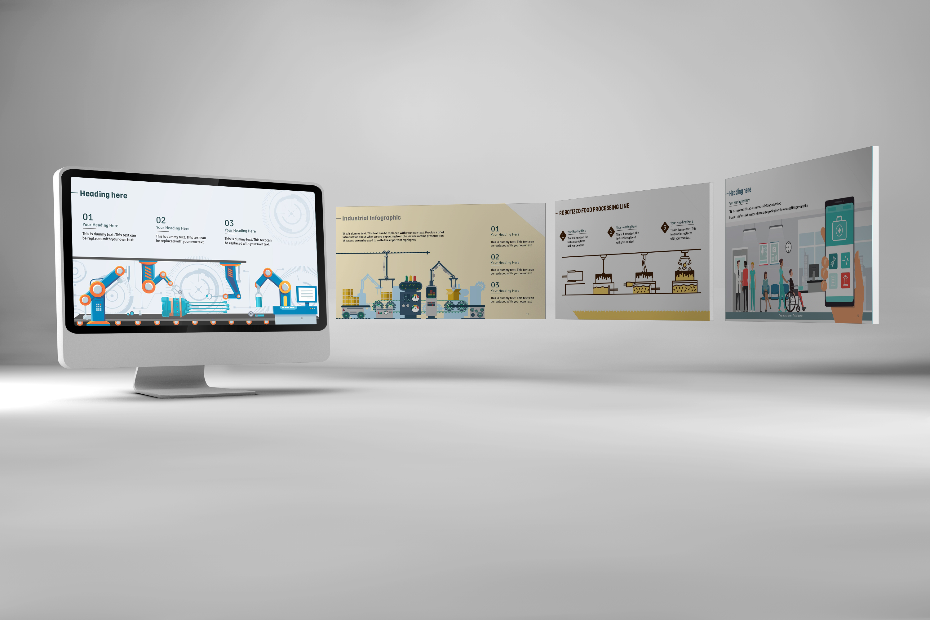 Industry Automation PowerPoint Template